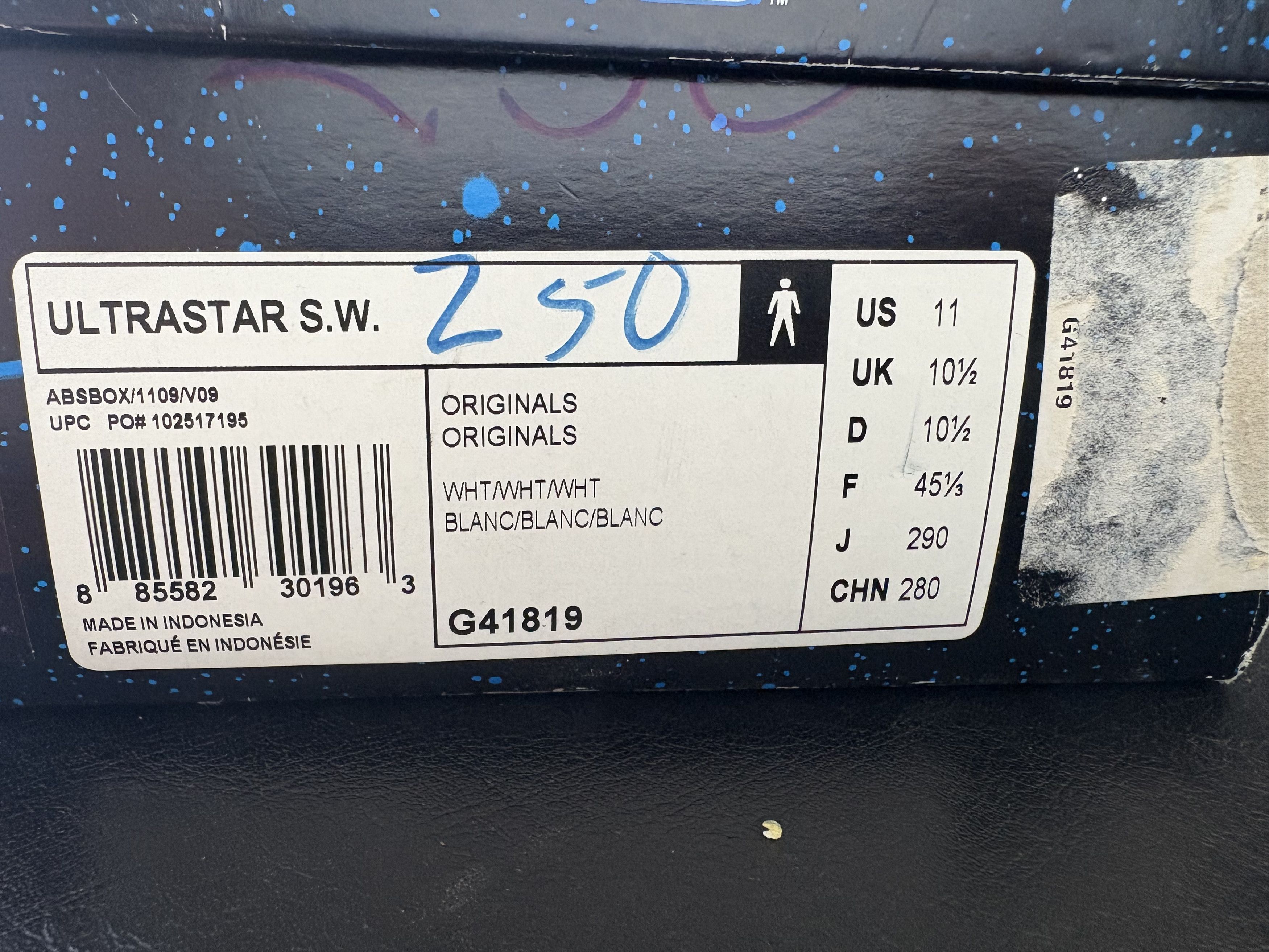 Adidas × Star Wars Adidas Star Wars Ultrastar S.W – Model G41819 – Size US 11 / EU 44 - 6 Thumbnail