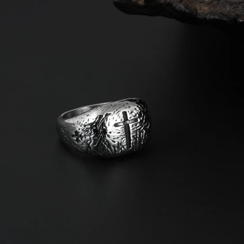 Japanese Brand × Jewelry × Vintage Hip Hop Cross Ring Size ONE SIZE - 3 Thumbnail
