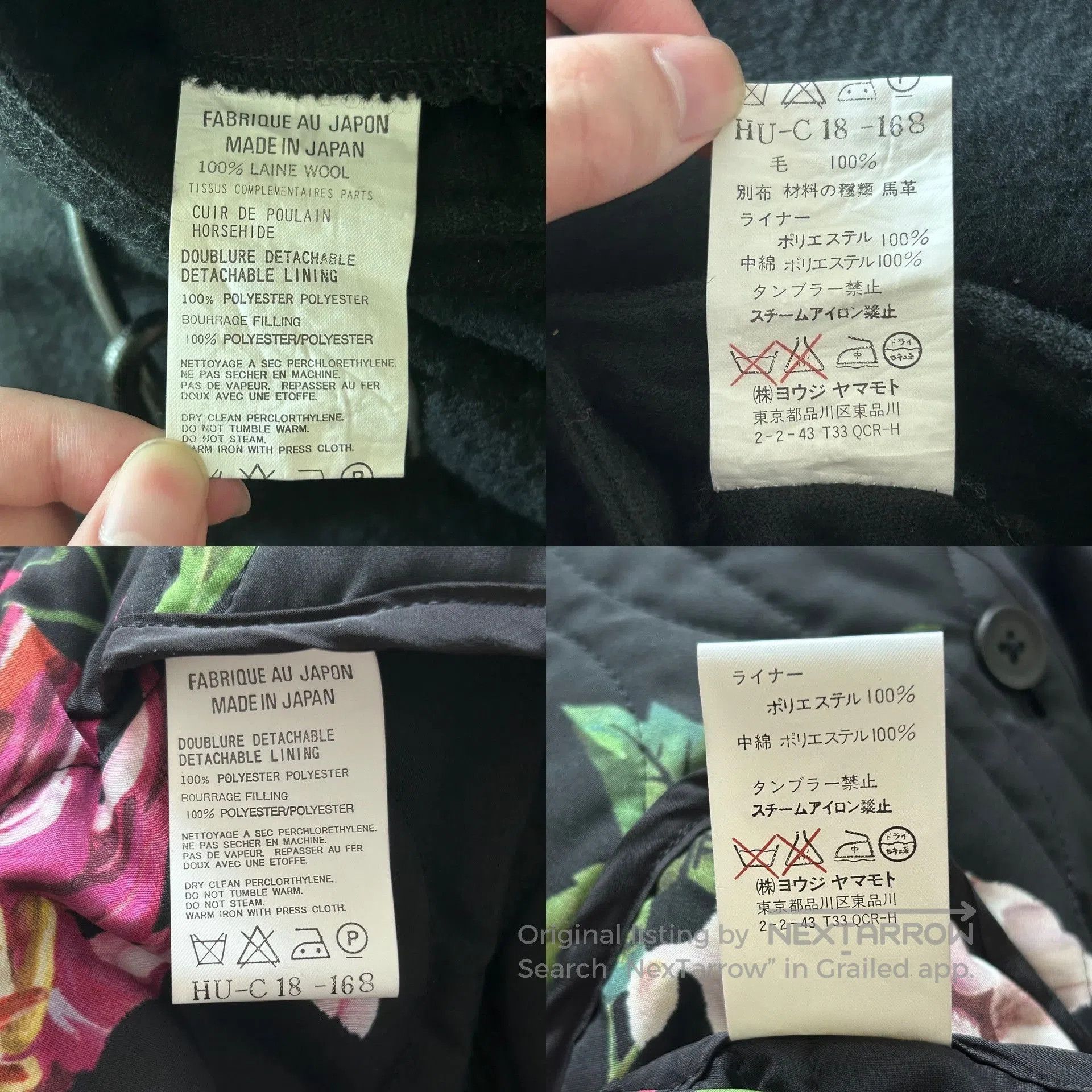 Yohji Yamamoto Yohji Yamamoto Two. Size US L / EU 52-54 / 3 - 9 Thumbnail