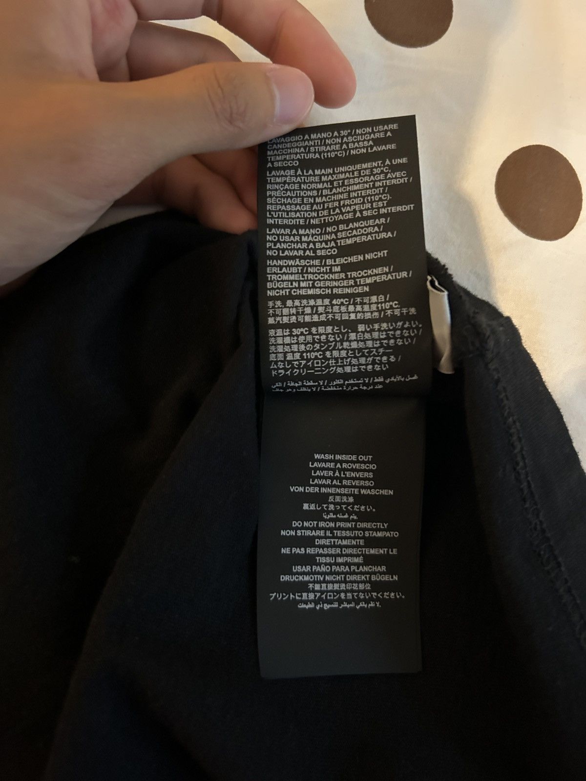 Palm Angels Palm Angels Black Broken Shark Tee Size US M / EU 48-50 / 2 - 6 Thumbnail