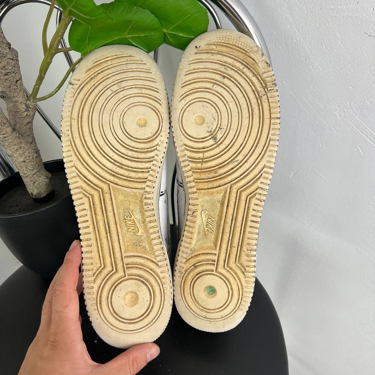 Other Nike Air Force 1 Shoes Y2k Swoosh Custom Size US 12 / EU 45 - 5 Thumbnail