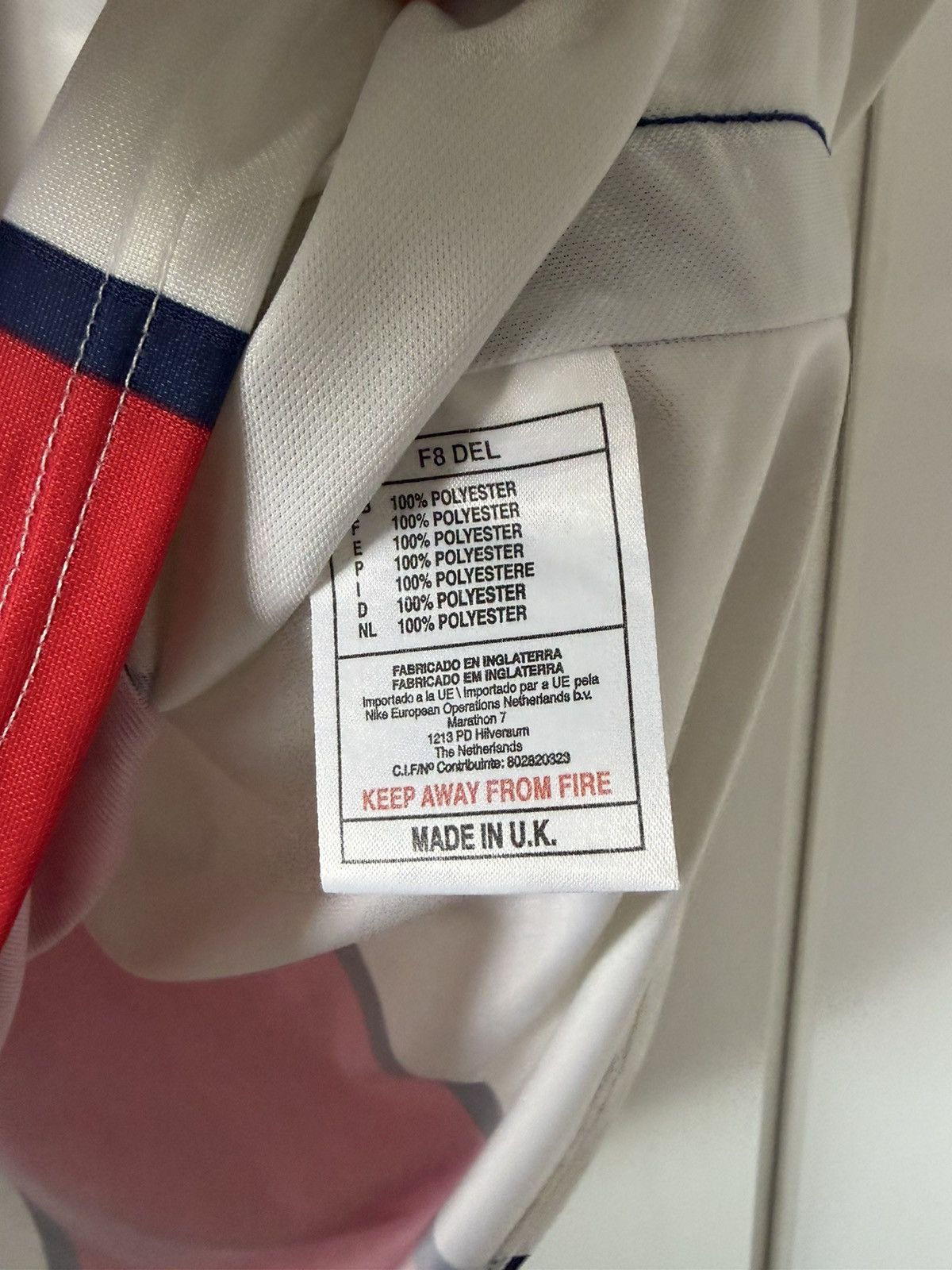 Nike PSG nike 1998/1999 Away Vintage Soccer Jersey Size US XL / EU 56 / 4 - 7 Thumbnail