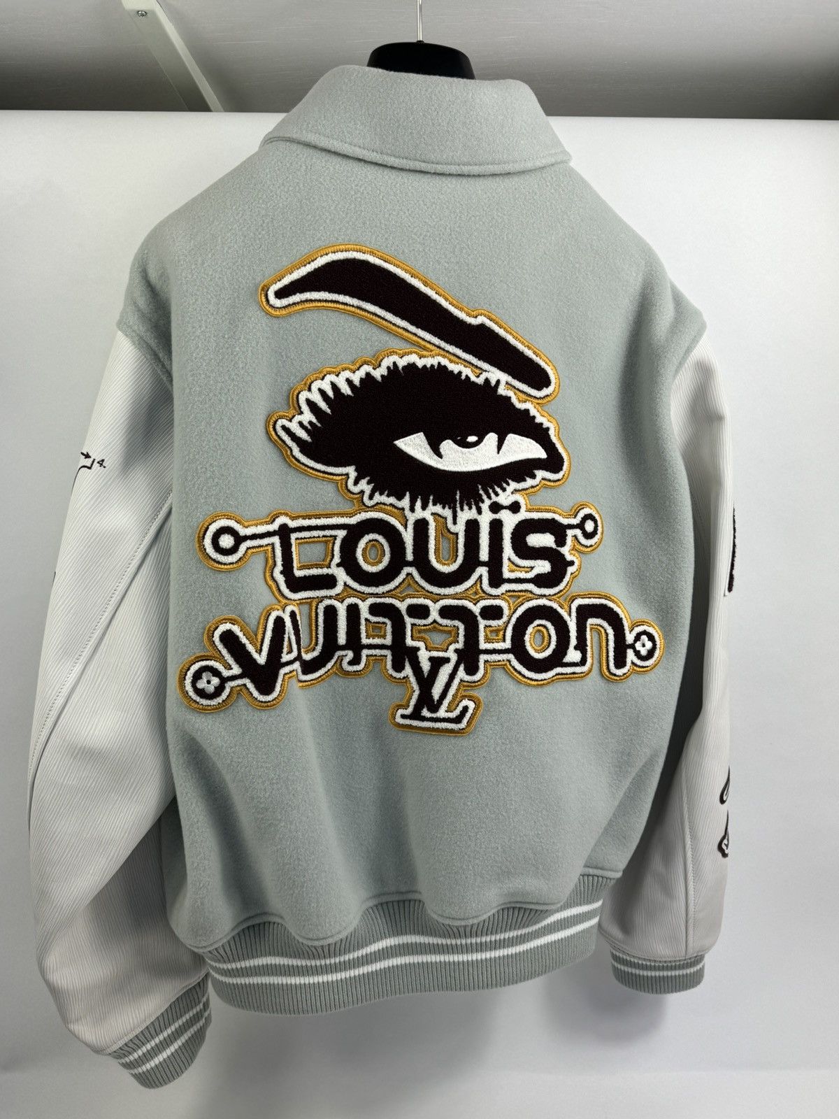 KidSuper LOUIS VUITTON X KIDSUPER STUDIOS VARSITY JACKET Size US XL / EU 56 / 4 - 2 Thumbnail