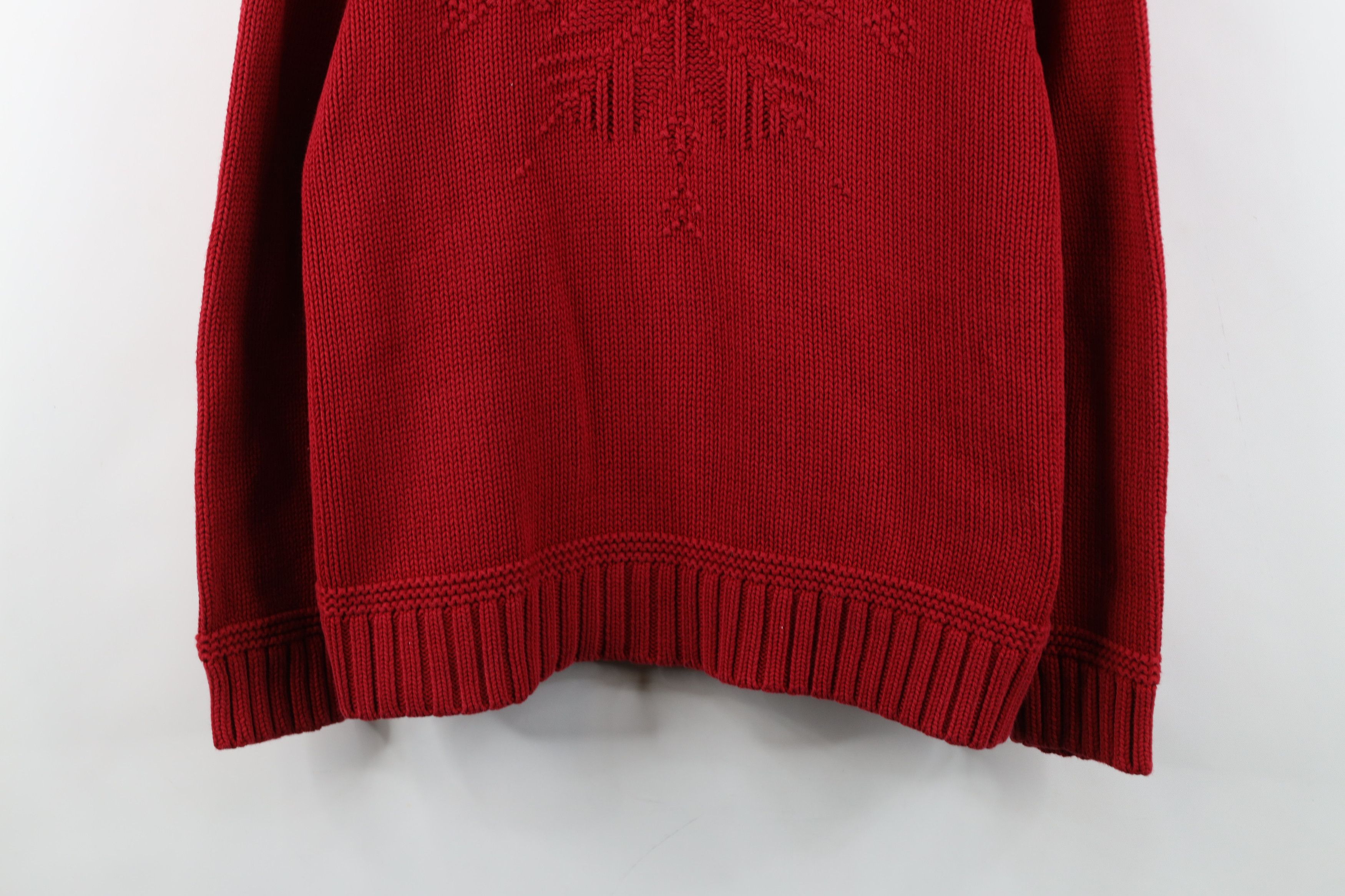 Ralph Lauren Vintage 90s Ralph Lauren Snowflake Knit Turtleneck Sweater Size L / US 10 / IT 46 - 3 Thumbnail