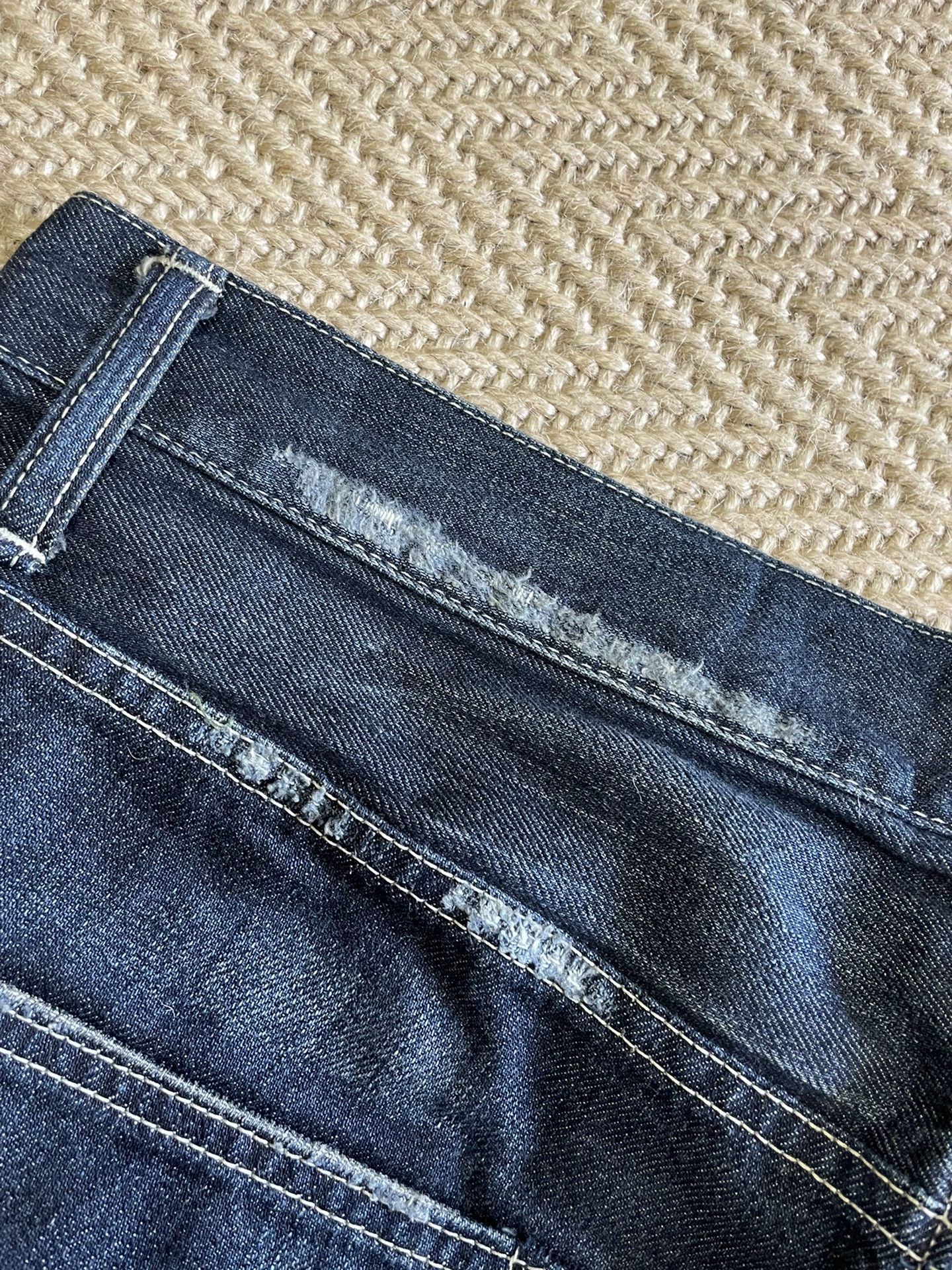 Wtaps WTAPS 11SS BLUES TRASH Distressed Ripped Jeans M Size US 32 / EU 48 - 6 Thumbnail