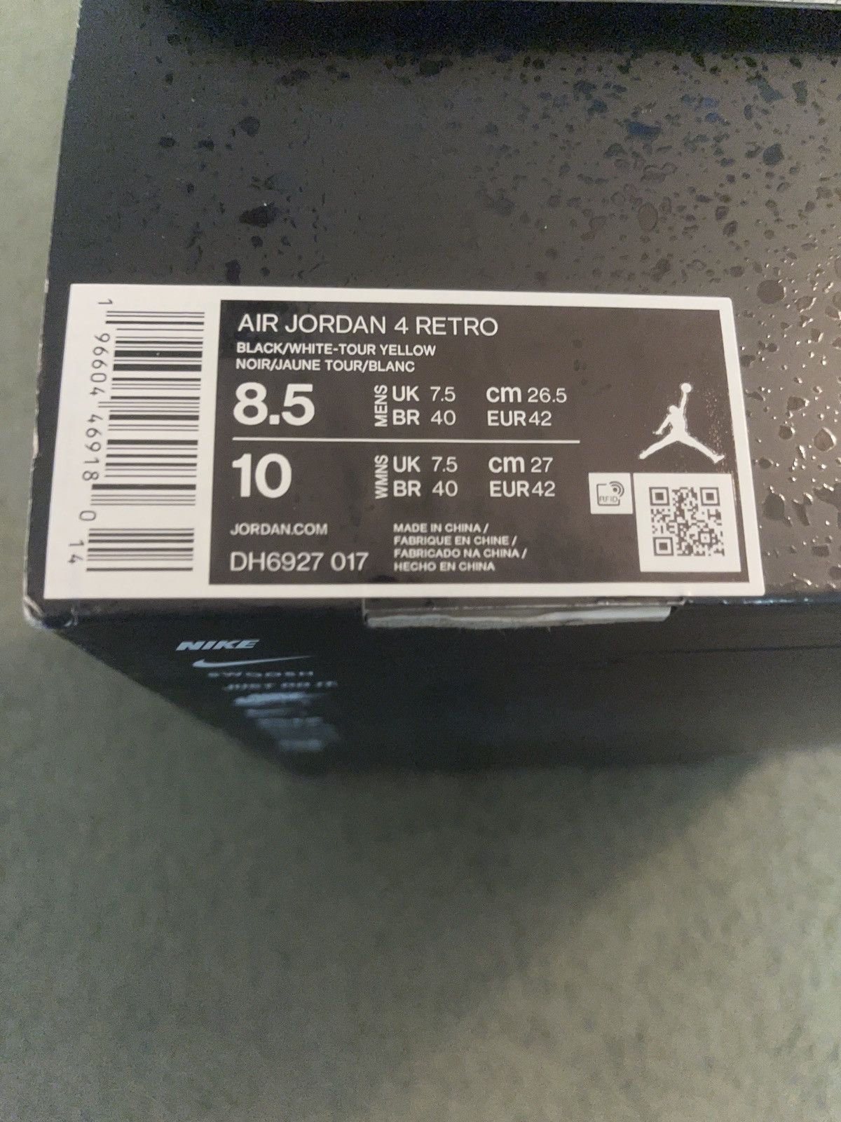 Jordan Brand Air Jordan 4 Thunder Size US 8.5 / EU 41-42 - 7 Thumbnail