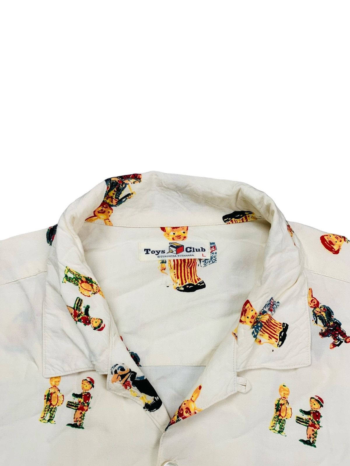Hysteric Glamour × Japanese Brand 1980s Toys Club Teruhisa Kitahira Button Shirt Size US M / EU 48-50 / 2 - 4 Thumbnail