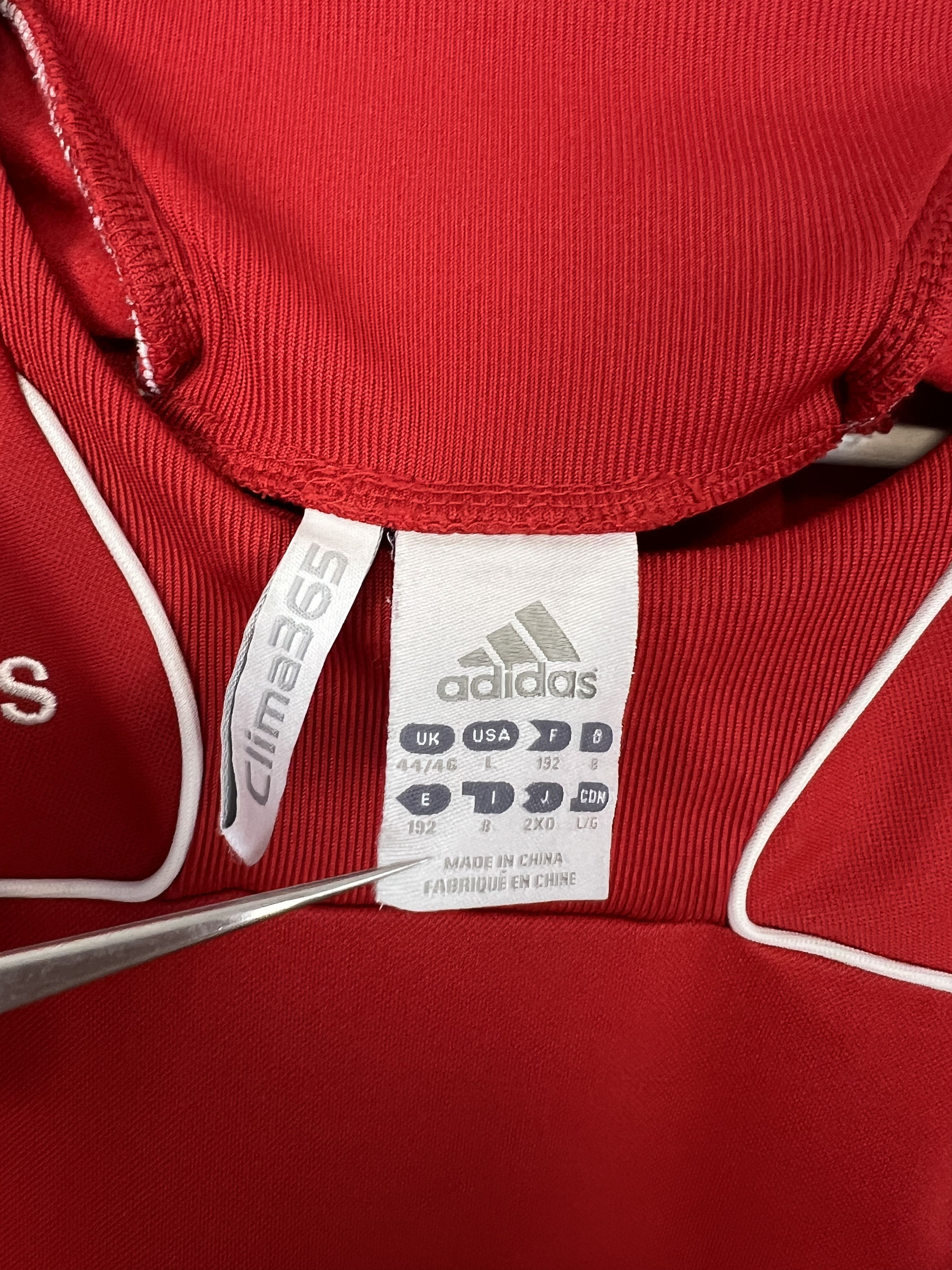 Adidas Vintage Adidas Liverpool Football Sweatshirt Soccer Jacket Size US L / EU 52-54 / 3 - 9 Thumbnail