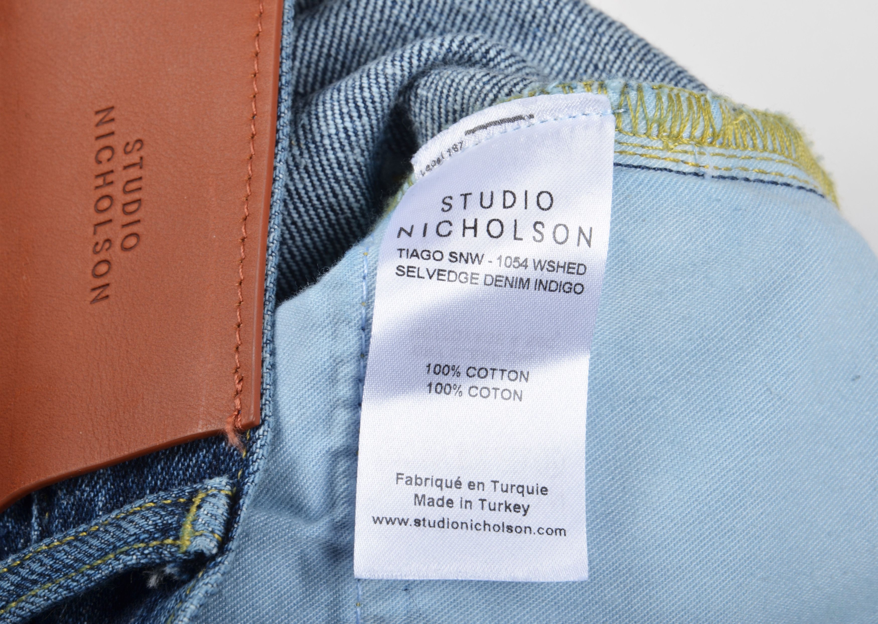 Studio Nicholson Studio Nicholson Tiago Washed Selvedge Denim Jeans Size 28" / US 6 / IT 42 - 7 Thumbnail
