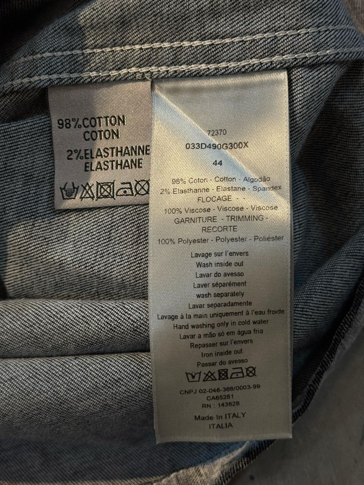 Dior Dior x Jack Kerouac Gray Snap Jacket Size US M / EU 48-50 / 2 - 7 Thumbnail