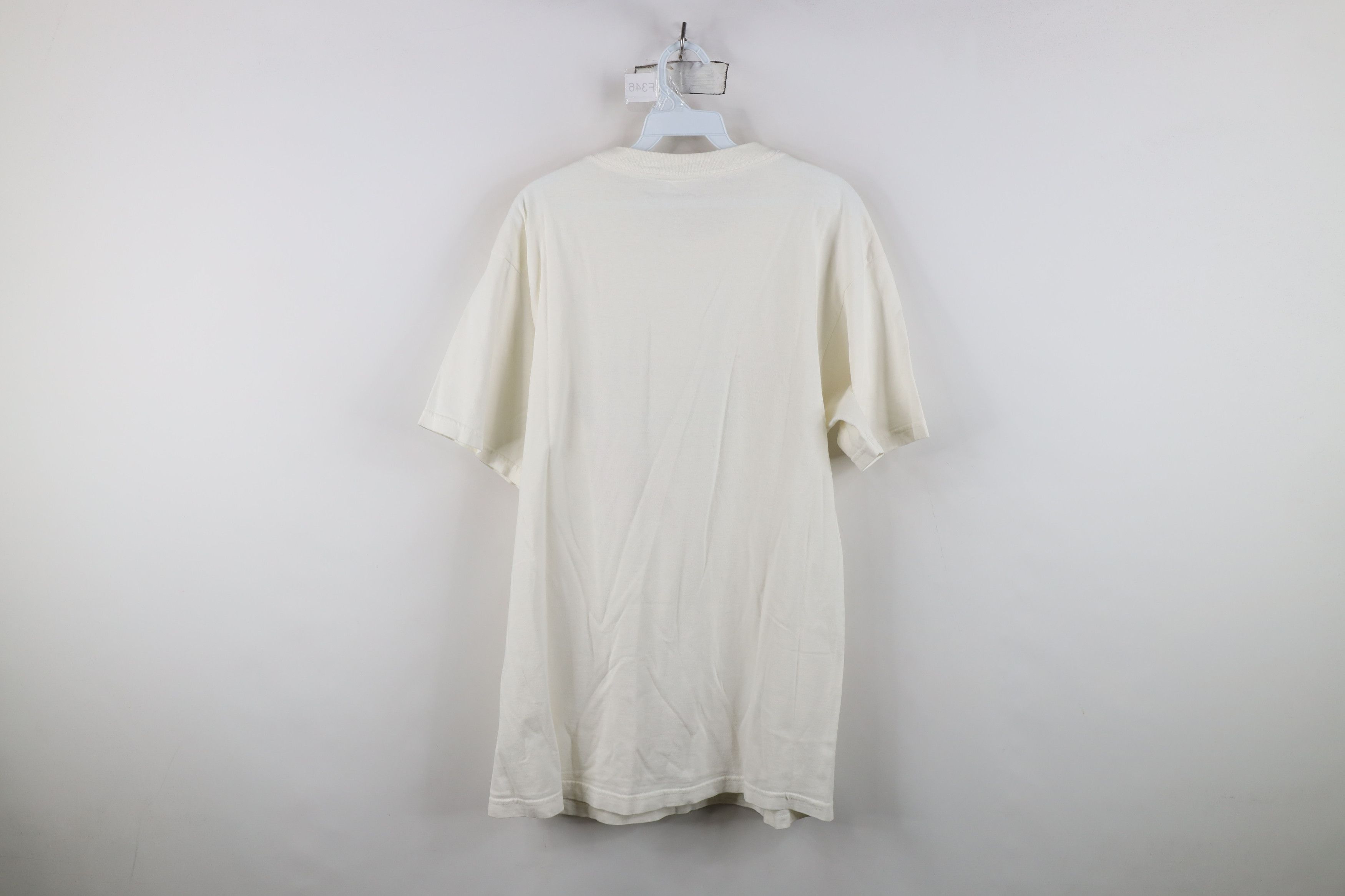 Vintage Vintage 90s Community College Radiology T-Shirt White Cotton Size US L / EU 52-54 / 3 - 8 Thumbnail
