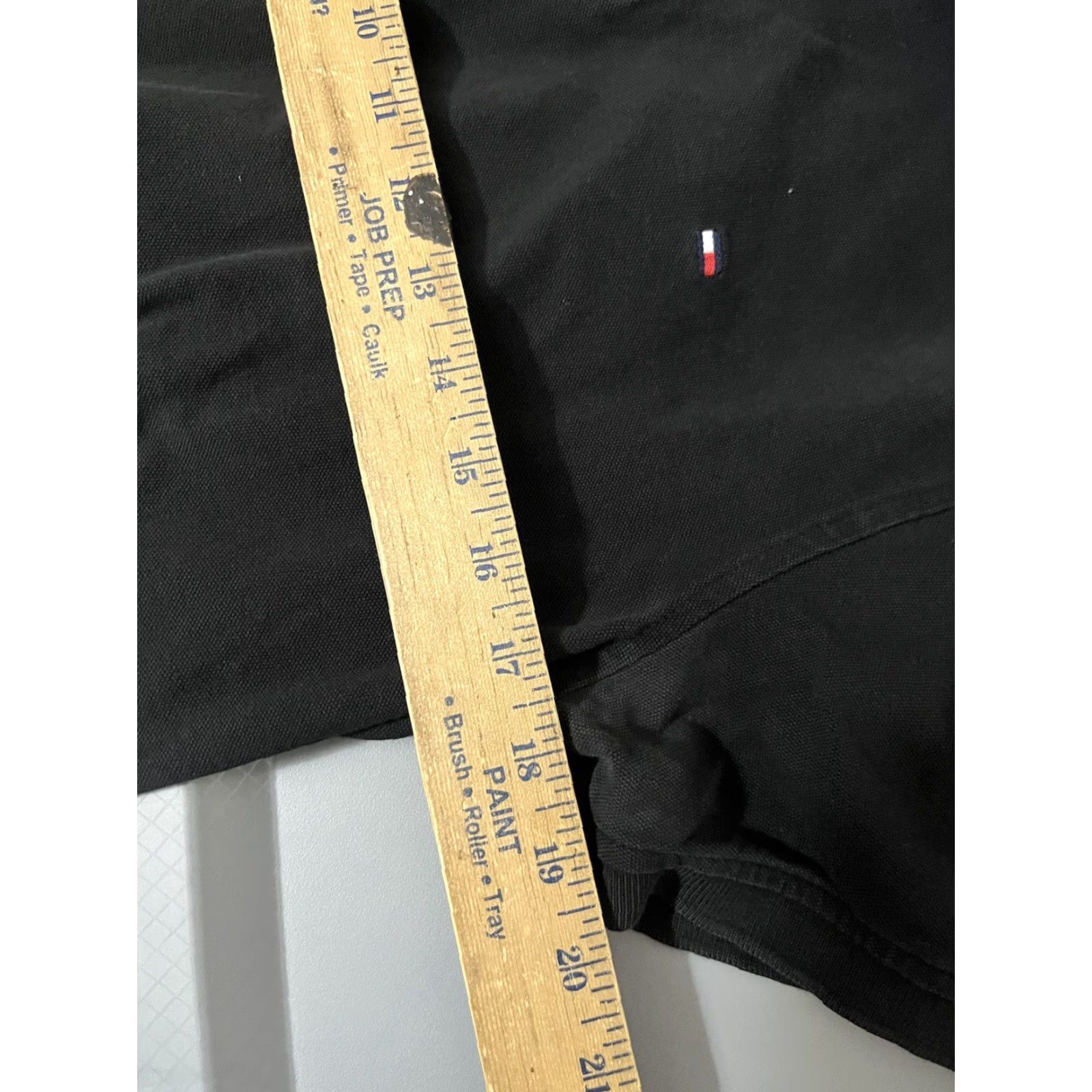 Tommy Hilfiger TOMMY HILFIGER Slim Fit Polo Shirt Black M Short Sleeve Mens Size US M / EU 48-50 / 2 - 5 Thumbnail