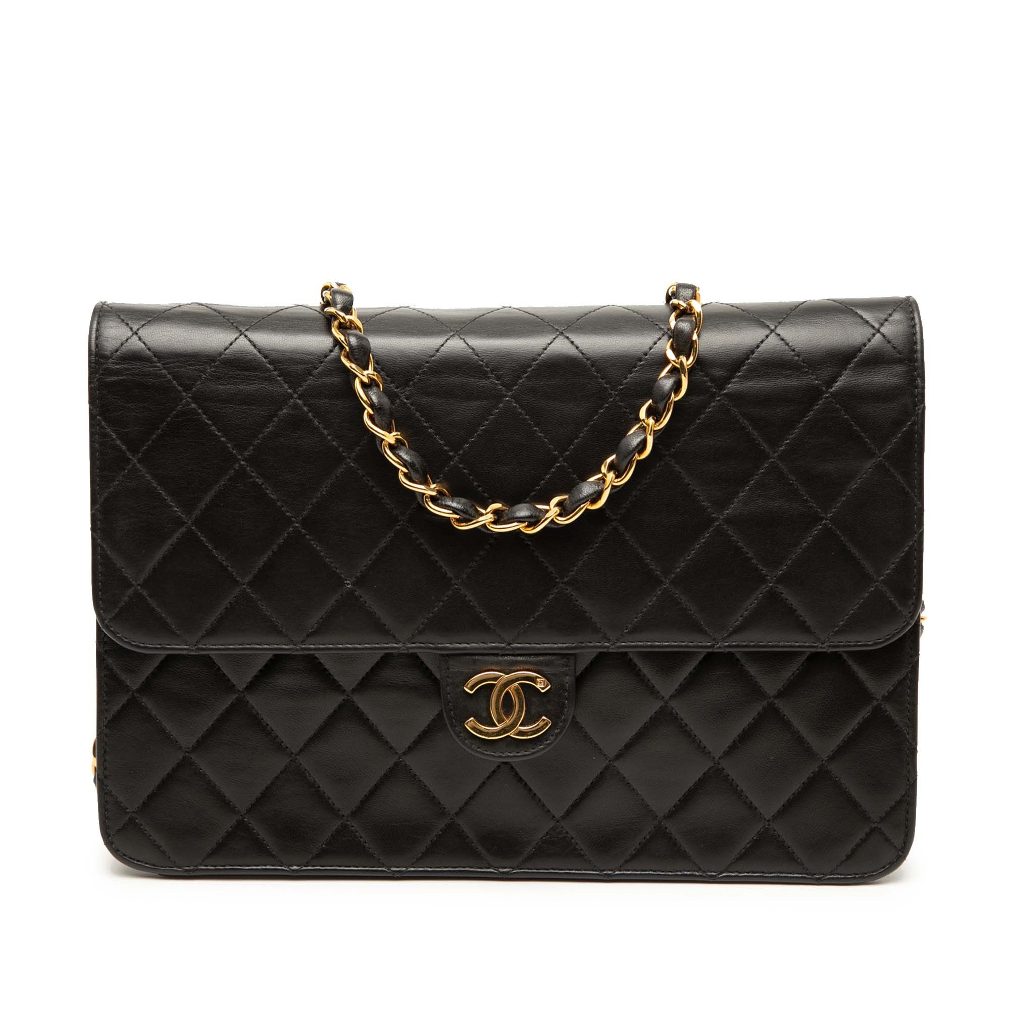 Chanel Medium CC Quilted Lambskin Single Flap Size ONE SIZE - 1 Thumbnail