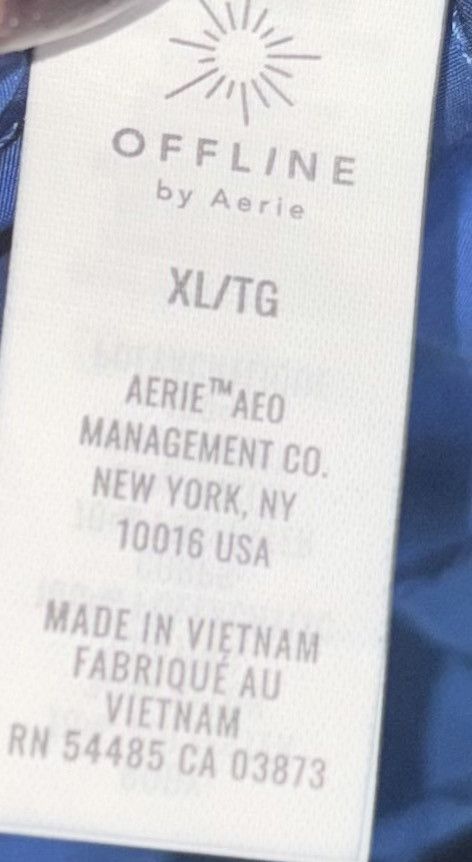 Other Offline X Aerie Nylon Logo Contemporary Crop Jacket Size XL / US 12-14 / IT 48-50 - 11 Thumbnail