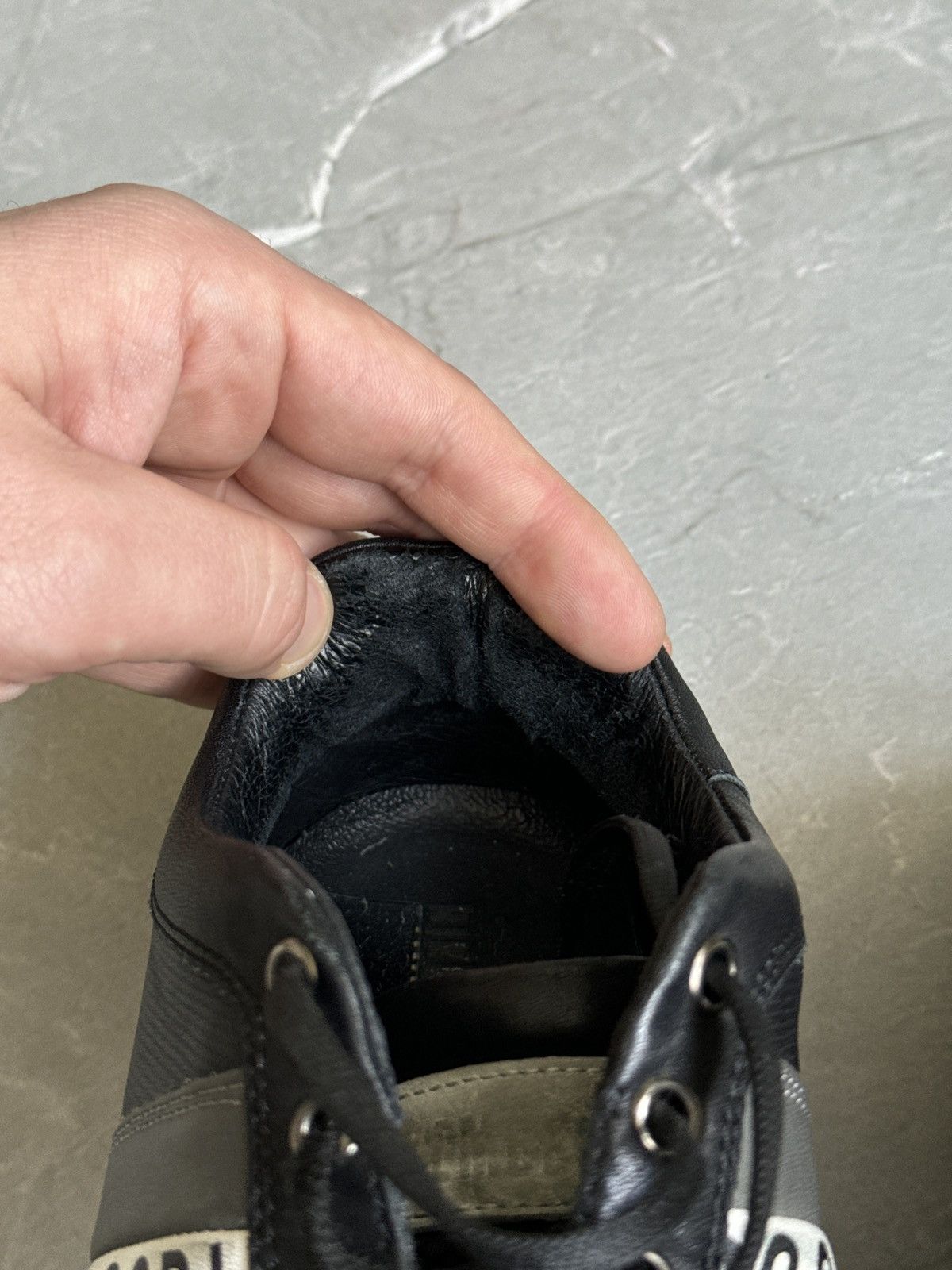 Dirk Bikkembergs Vintage Dirk Bikkembergs Leather Sneakers Japan Avantgarde Size US 7 / EU 40 - 20 Thumbnail