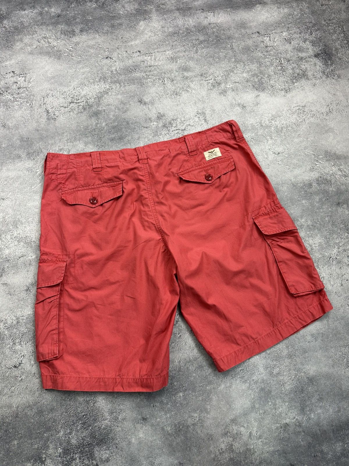 Polo Ralph Lauren Vintage Ralph Lauren Cargo Shorts Classic Fit Eagle Logo Y2K Size US 38 / EU 54 - 4 Thumbnail