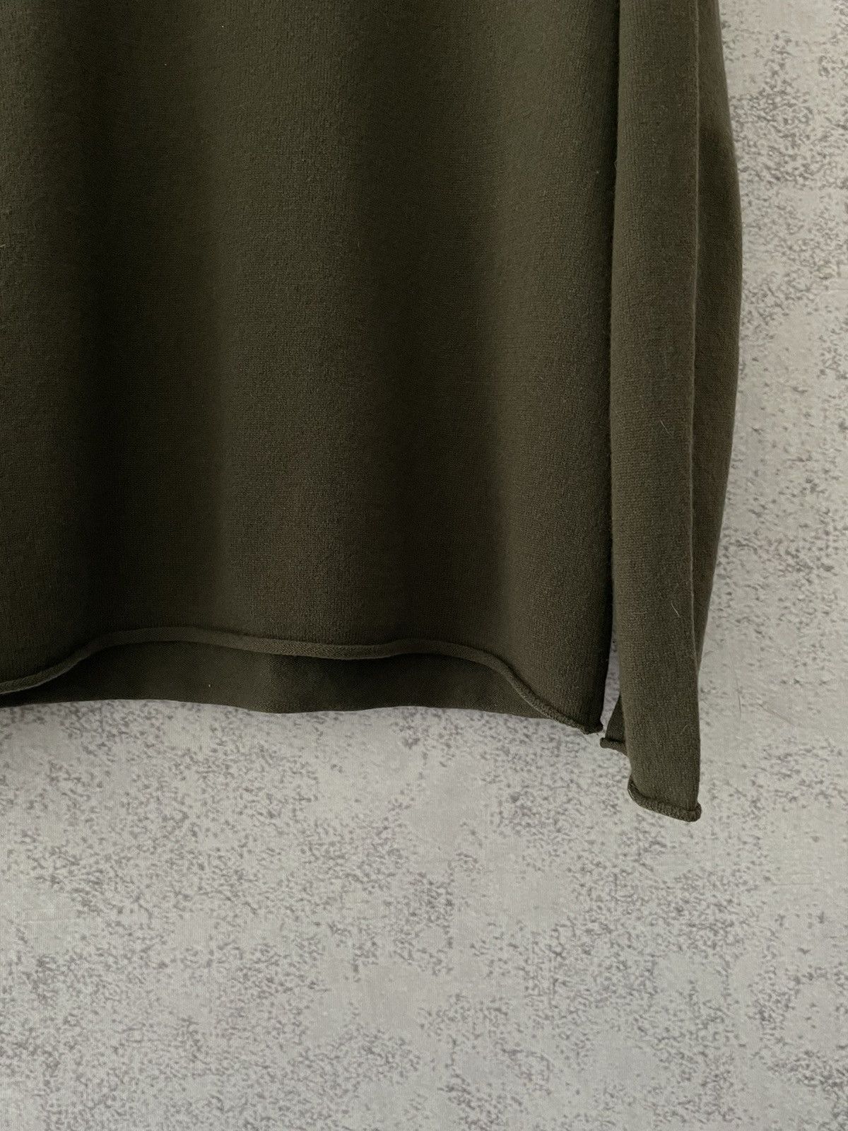 Label Under Construction LUC Khaki Angora Primary Sweater Size US L / EU 52-54 / 3 - 4 Thumbnail