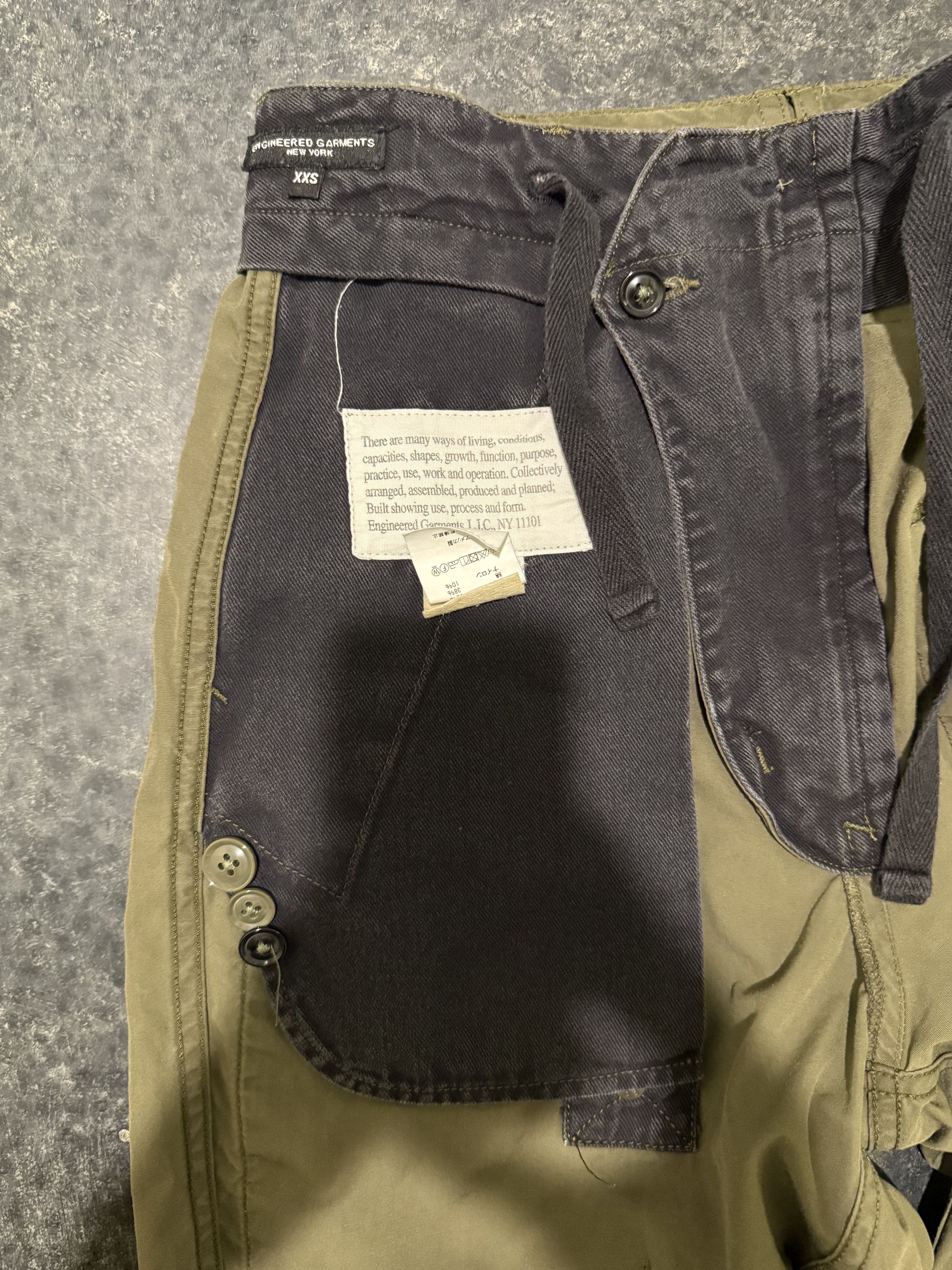 Engineered Garments Flight Pant PC - Olive Size US 28 / EU 44 - 3 Thumbnail