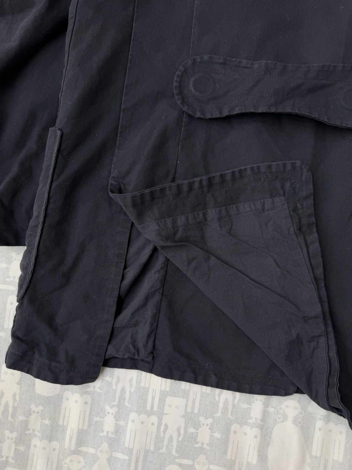 Maison Margiela Maison Martin Margiela AW04 Raw Collar Faded Cotton Caban Size US S / EU 44-46 / 1 - 8 Thumbnail