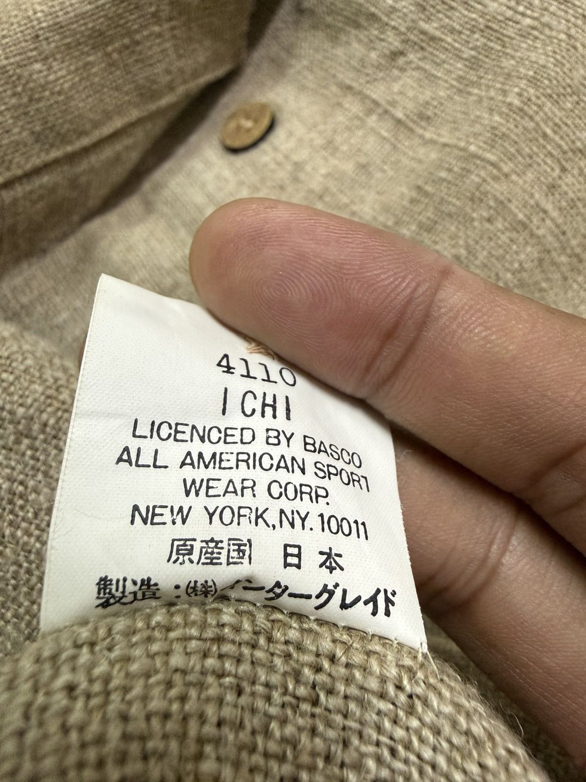 Basco Vintage All American Sportwear Basco Knit Button Up Shirt Size US M / EU 48-50 / 2 - 9 Thumbnail