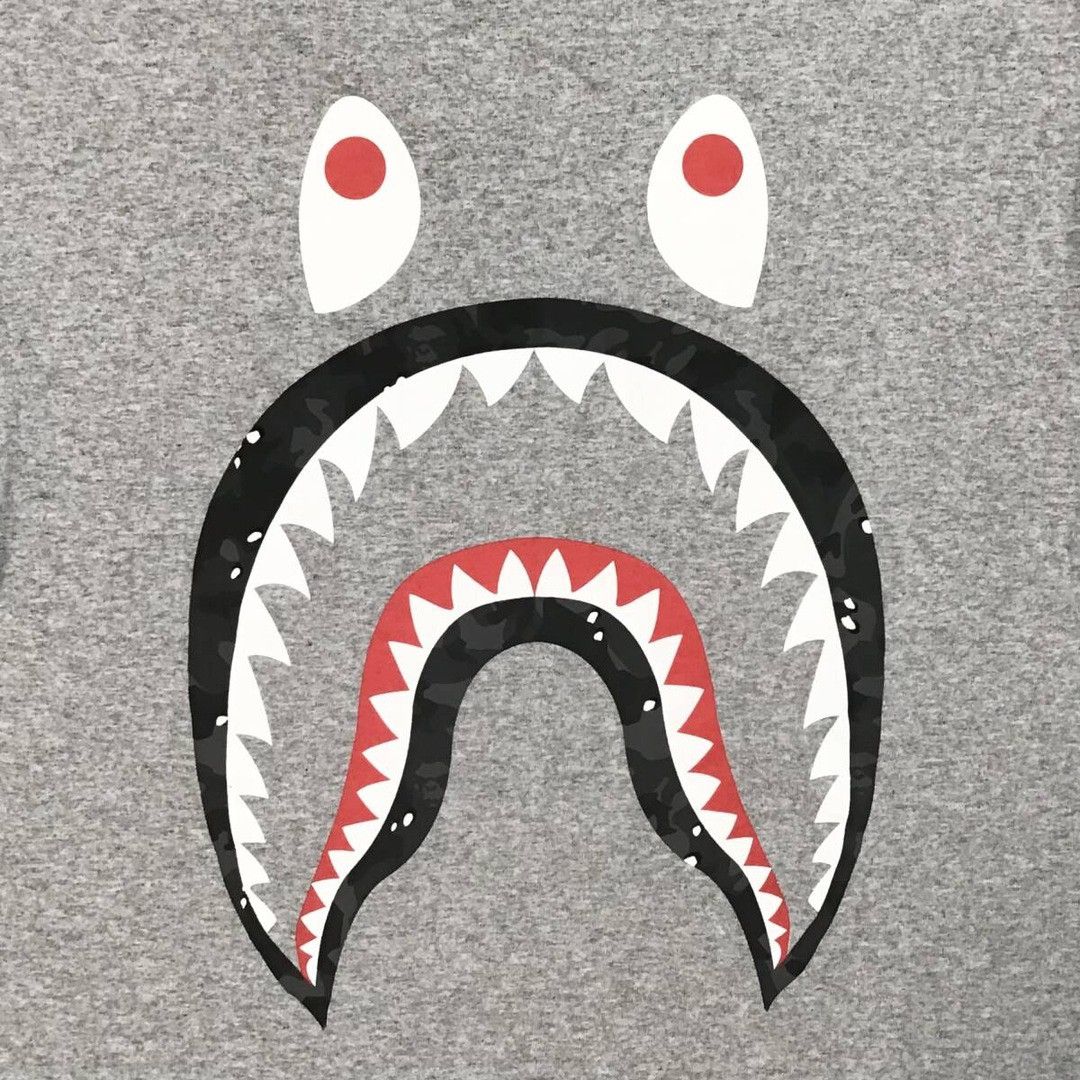 Bape × Stussy BAPE × stussy ILL COLLABORATION Shark T-shirt a bathing ape Size US M / EU 48-50 / 2 - 5 Thumbnail