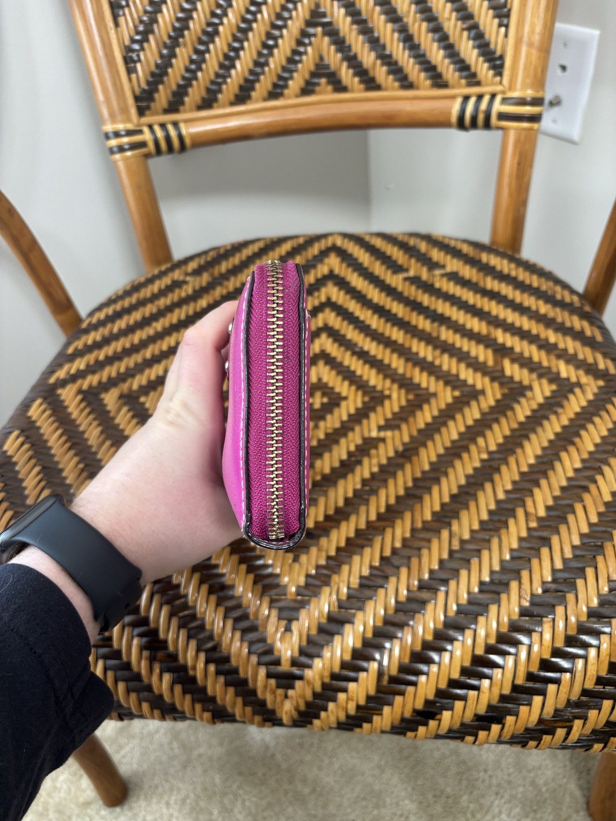 Kate Spade Kate Spade New York Continental Hot Pink Full Zip Wallet Size ONE SIZE - 2 Thumbnail