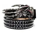 Other punk rivets skull love Belt Size ONE SIZE - 2 Thumbnail