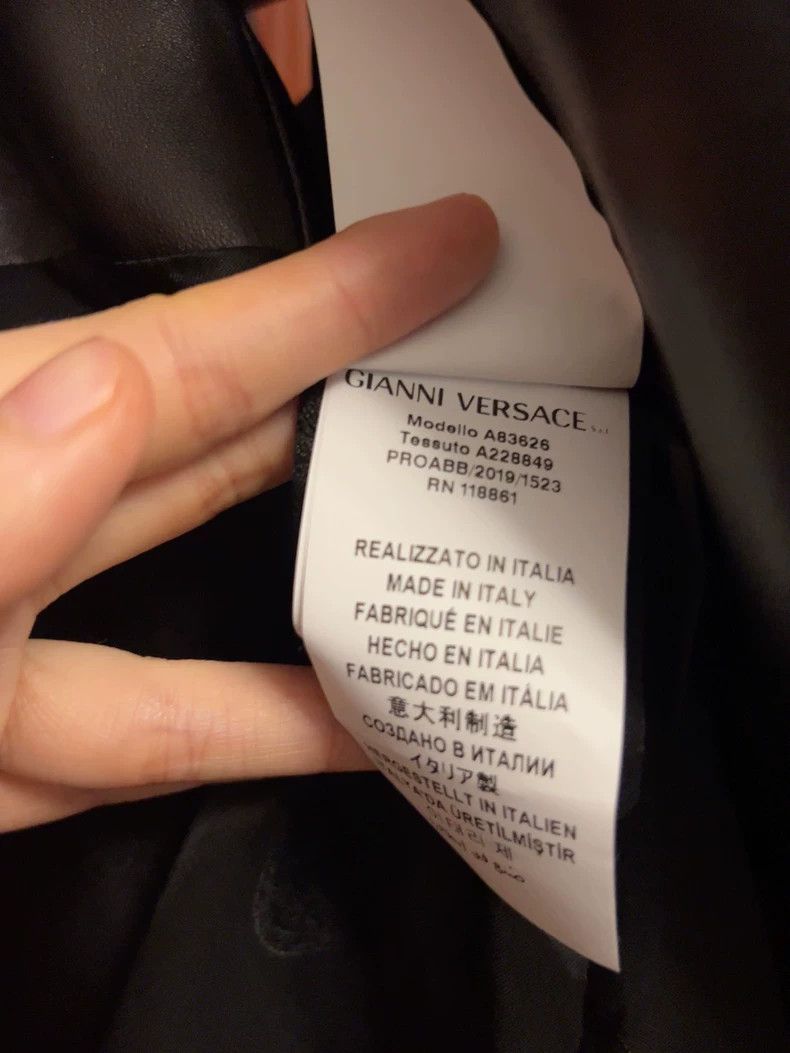 Versace Versace Design leather jackets Size S / US 4 / IT 40 - 6 Thumbnail