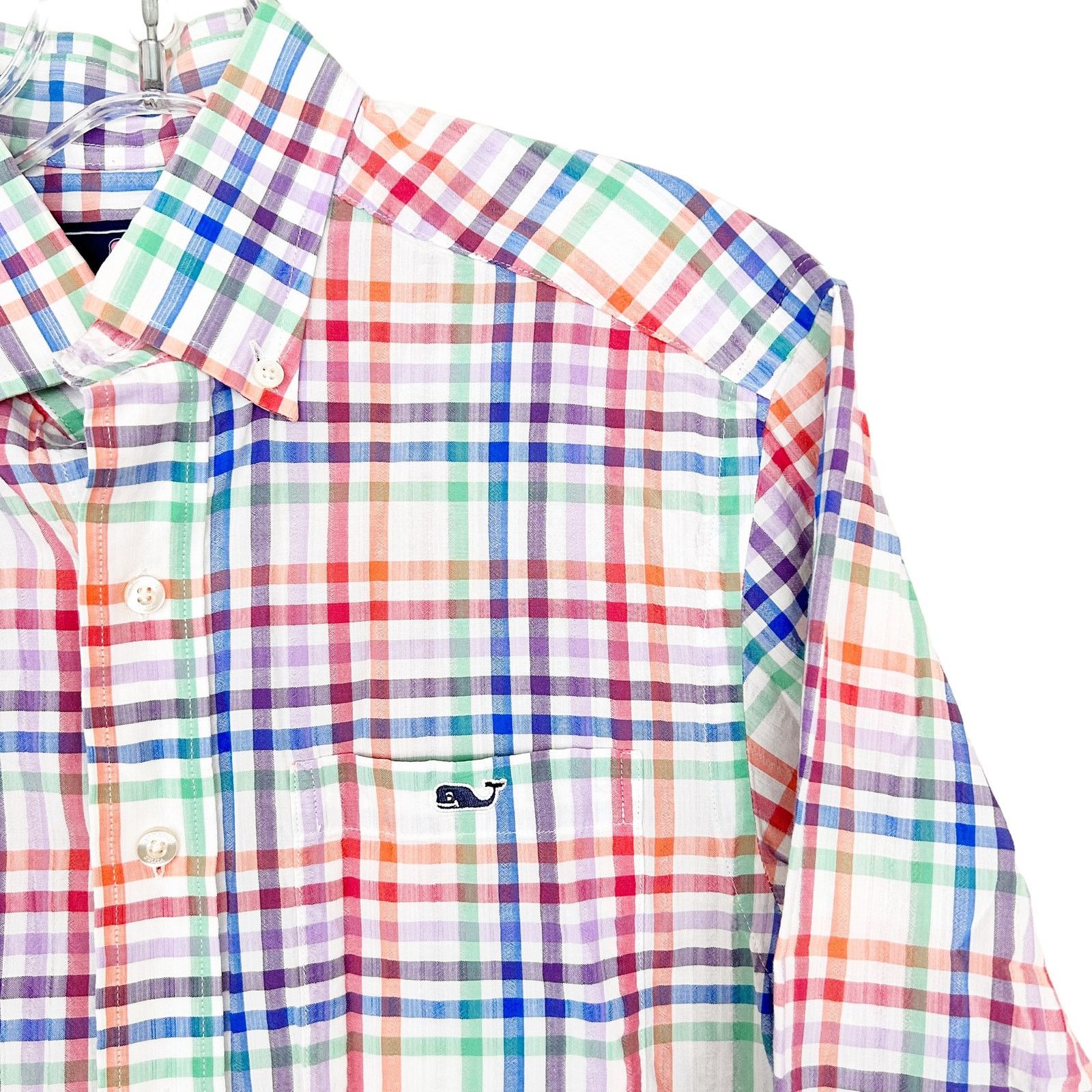 Vineyard Vines Vineyard Vines Multicolor Plaid Tucker Button Down Sz S Size US S / EU 44-46 / 1 - 1 Thumbnail