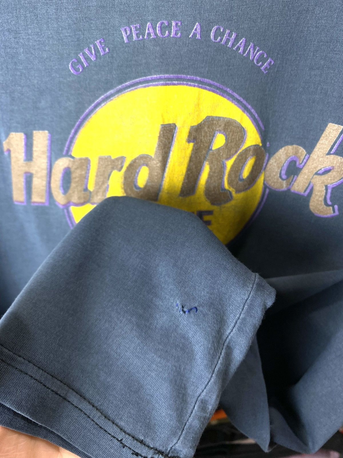 Hard Rock Cafe Vintage 80-90’s Hard Rock Cafe Ayia Napa TShirt Size US L / EU 52-54 / 3 - 9 Thumbnail