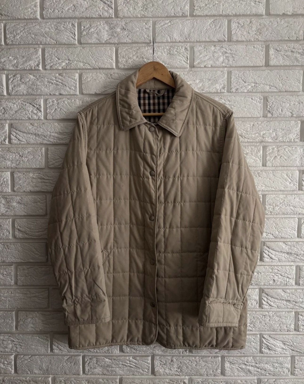 Aquascutum Aquascutum coat vintage beige full cage size Medium Size US M / EU 48-50 / 2 - 8 Thumbnail
