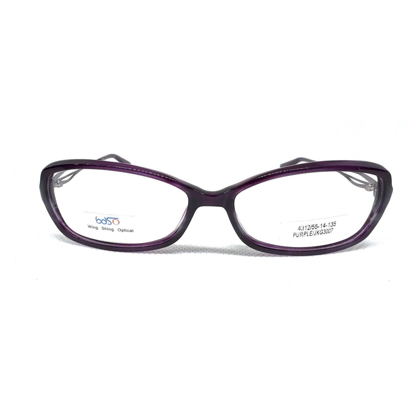 & Other Stories WING SHING OPTICAL PURPLE 4312 FRAME EYEGLASSES 55-14-135 Size ONE SIZE - 1 Thumbnail