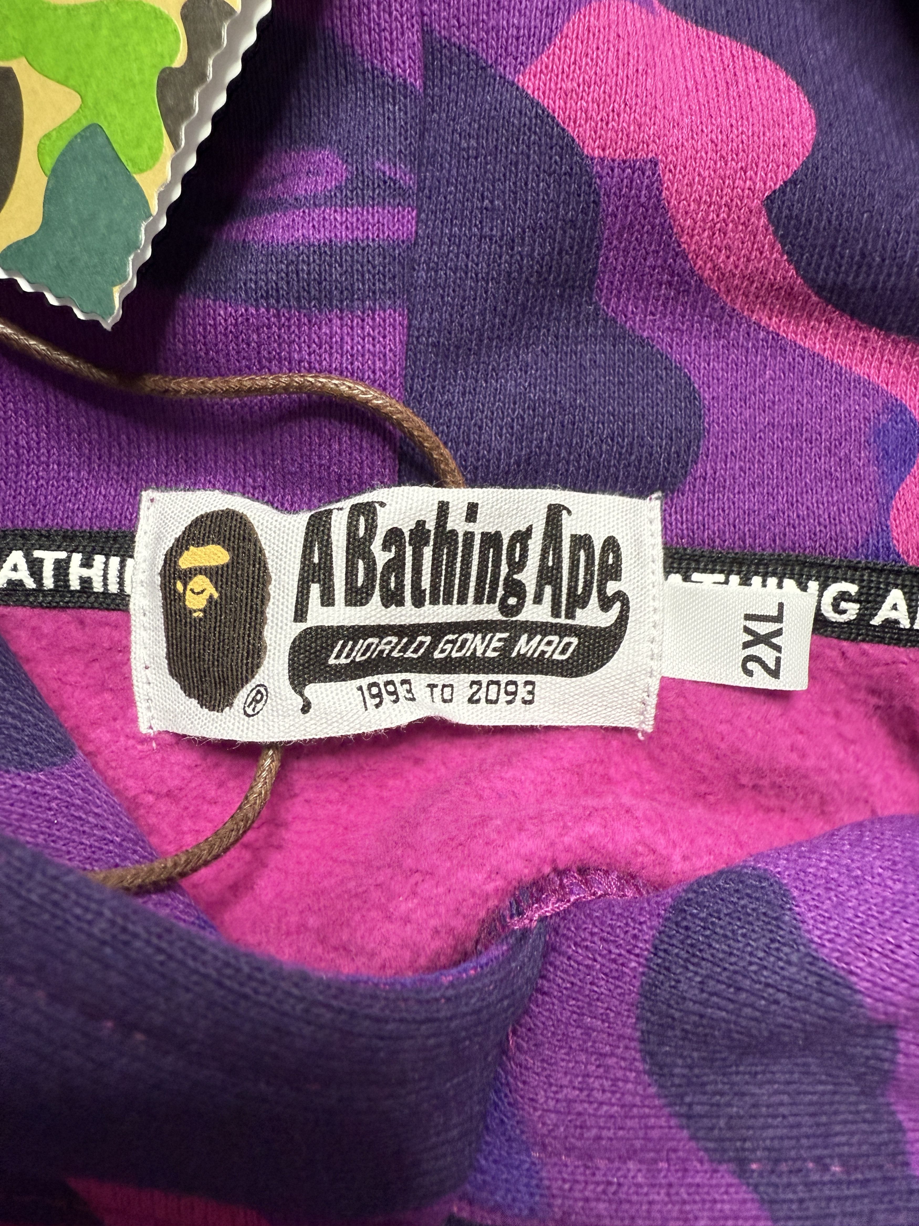Bape BAPE COLOR CAMO SHARK PULLOVER HOODIE SS24 Size US XXL / EU 58 / 5 - 8 Thumbnail