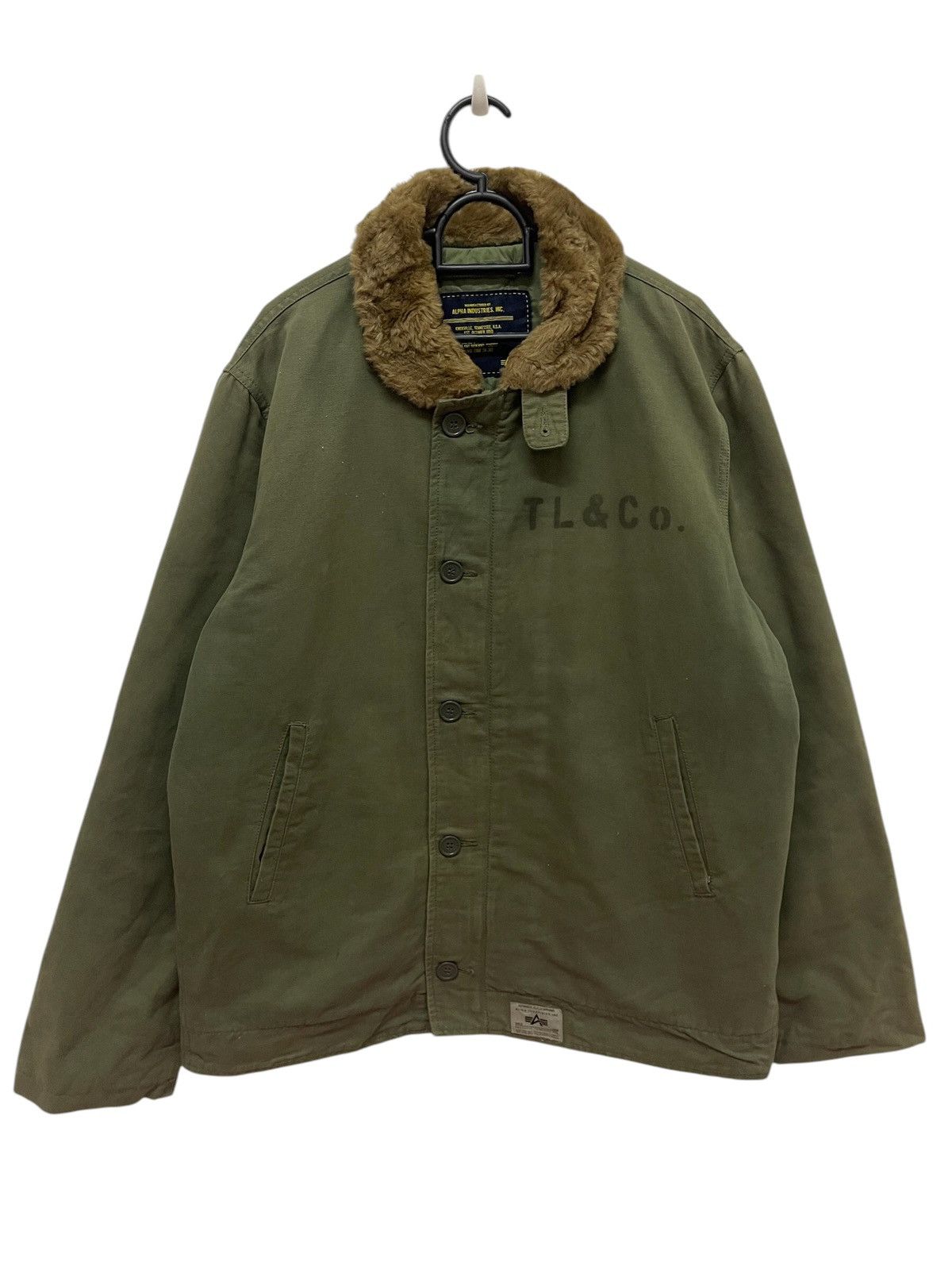 VINTAGE ALPHA INDUSTRIES DECK JACKET INSPIRED