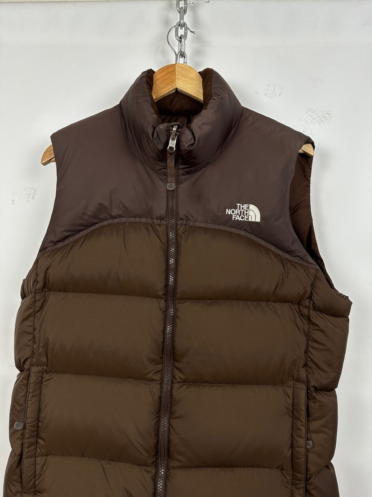 The North Face Vintage The North Face 700 Brown Puffer Vest Kendall Style Size L / US 10 / IT 46 - 5 Thumbnail