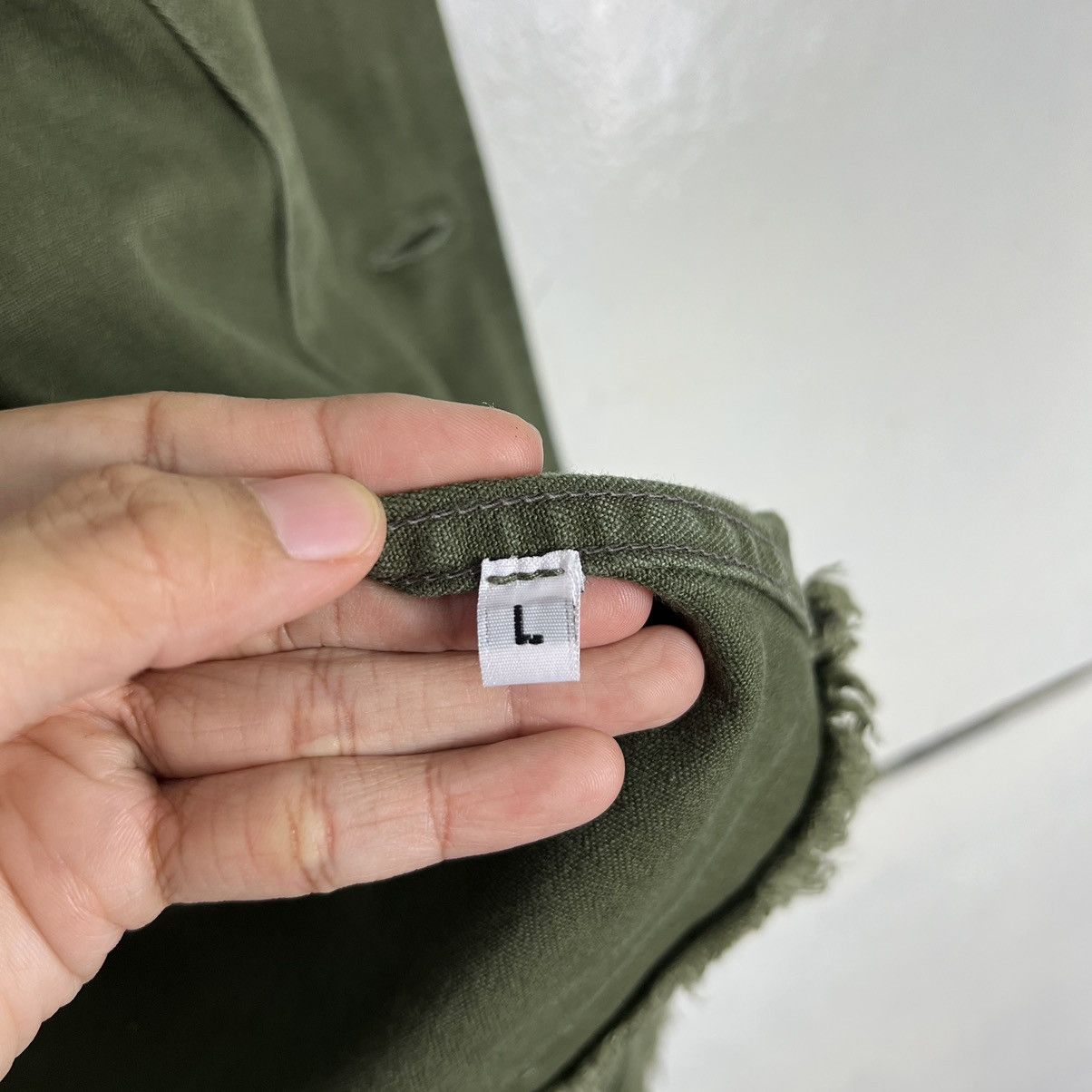 Designer × Vintage 🔥 VINTAGE REWORK Z VARGAS HBT MILITARY SHIRTS JACKET Size US M / EU 48-50 / 2 - 15 Thumbnail