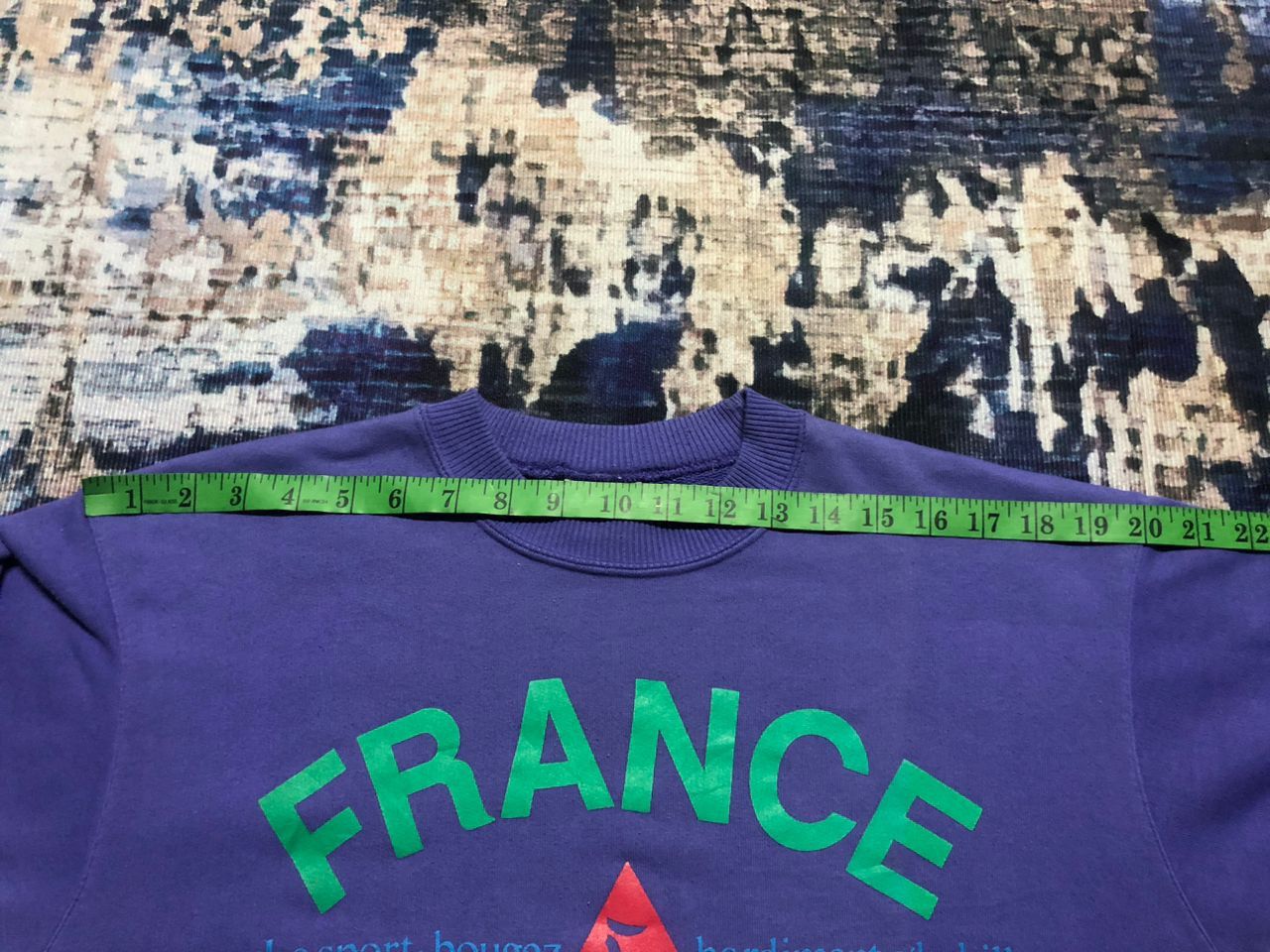 Le Coq Sportif Vintage 90s Le Coq Sportif France Sweatshirt Dirty Size US M / EU 48-50 / 2 - 14 Thumbnail
