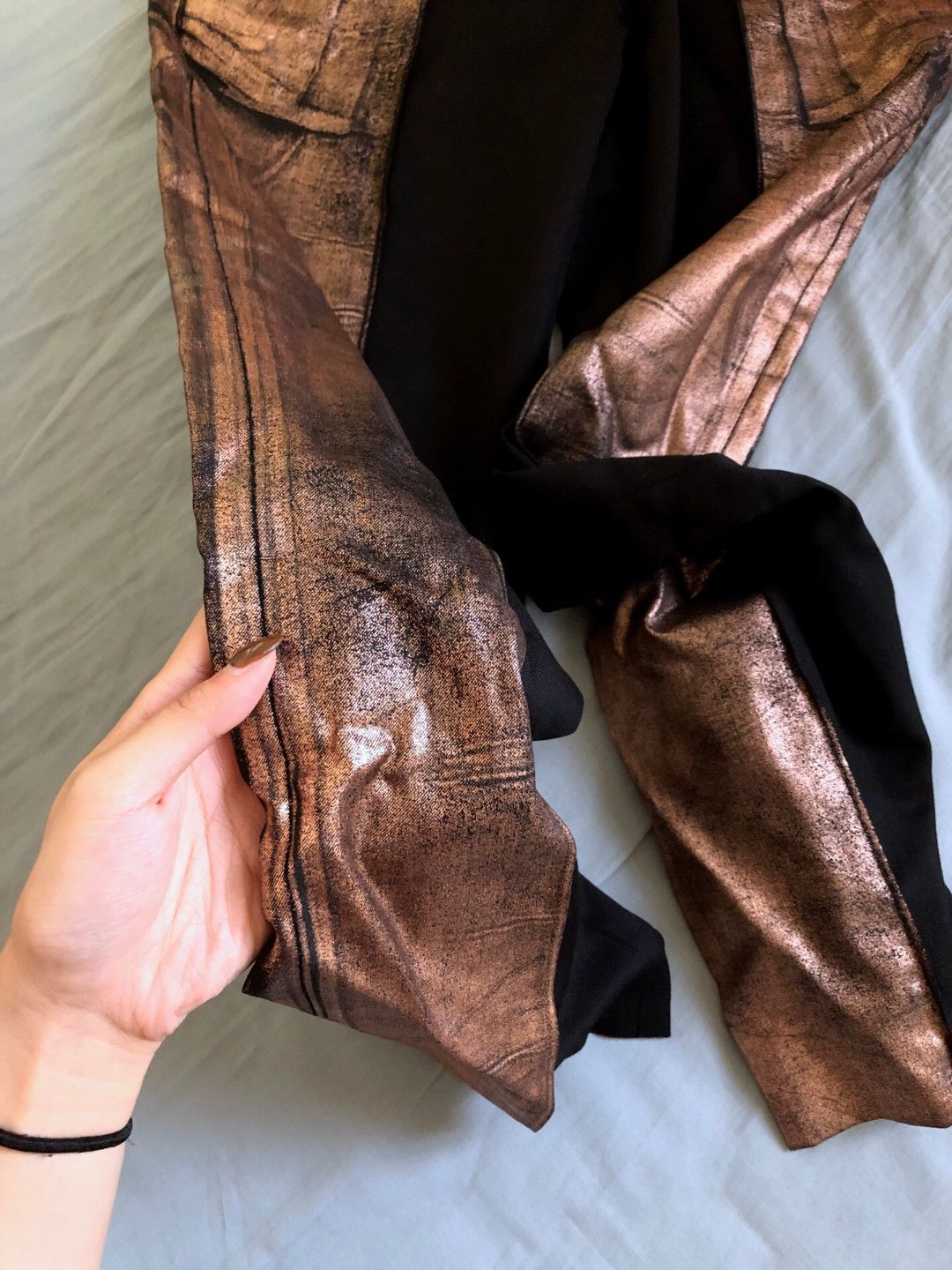 Maison Margiela Maison Margiela Main line metal leather spray-painted trous Size US 26 / EU 42 - 2 Thumbnail