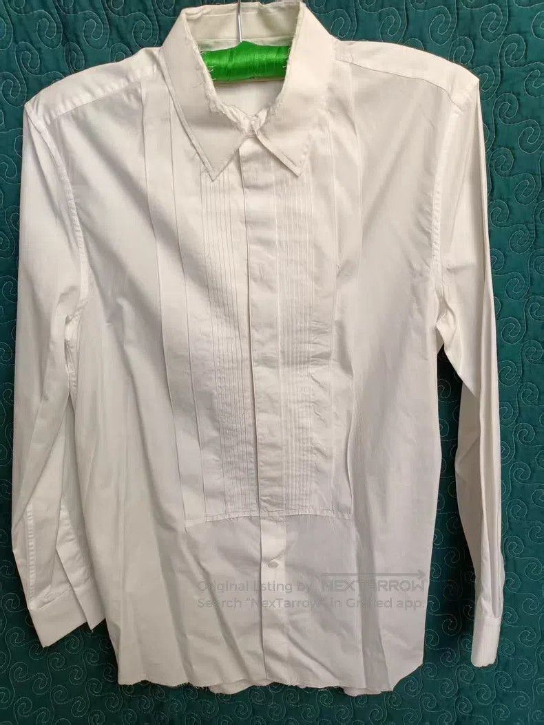 Givenchy Givenchy Men's White Shirt Size US M / EU 48-50 / 2 - 1 Thumbnail