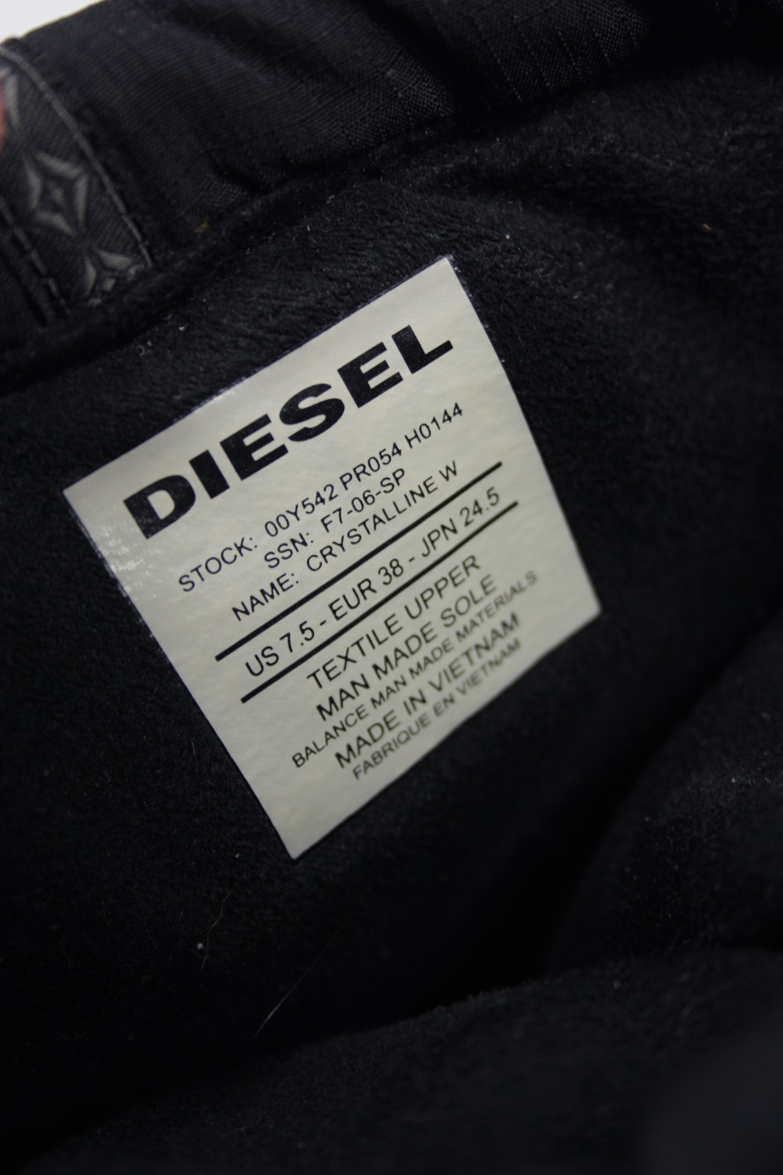 Diesel Diesel Y2K Crystalline Leather Puffer Snow Winter Boots Size US 7.5 / IT 37.5 - 10 Thumbnail