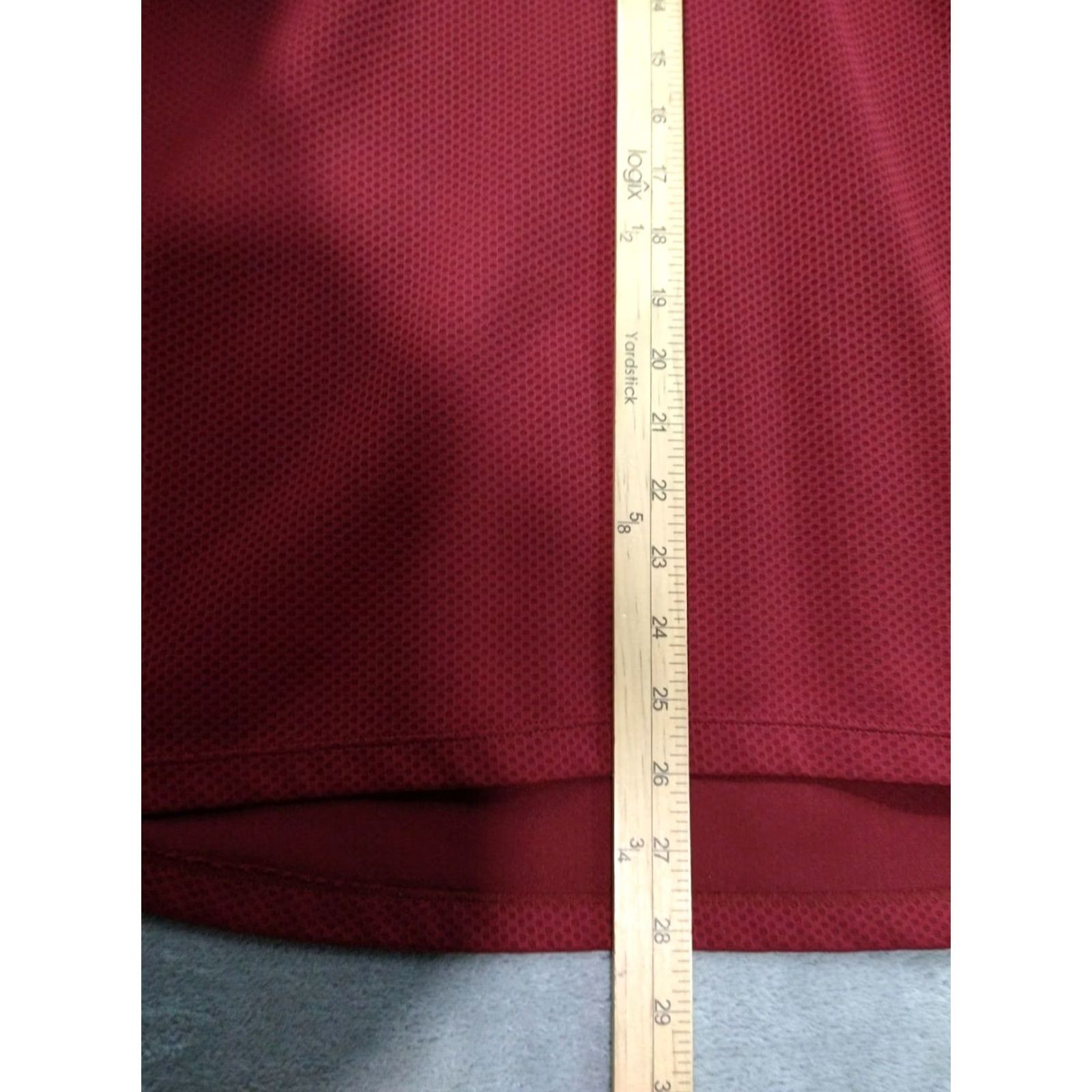 Nike ACG Nike ACG Shirt Mens M Red Nike Dri-Fit Polo Short Sleeve 1/4 Zip Outdoor Sports Golf Polo Shirt Size US M / EU 48-50 / 2 - 3 Thumbnail