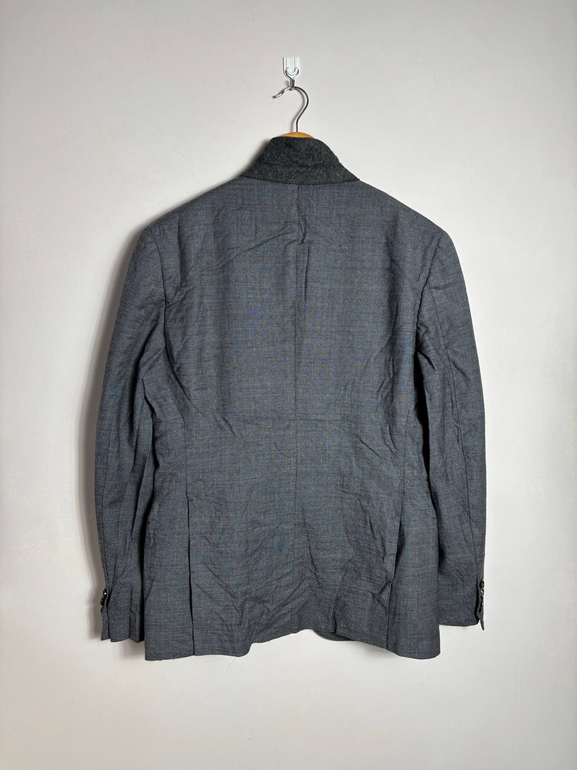 Tonello Tonello Lined Gray Wool Blazer 38 EU 48 Made in Italy Size 38R - 10 Thumbnail