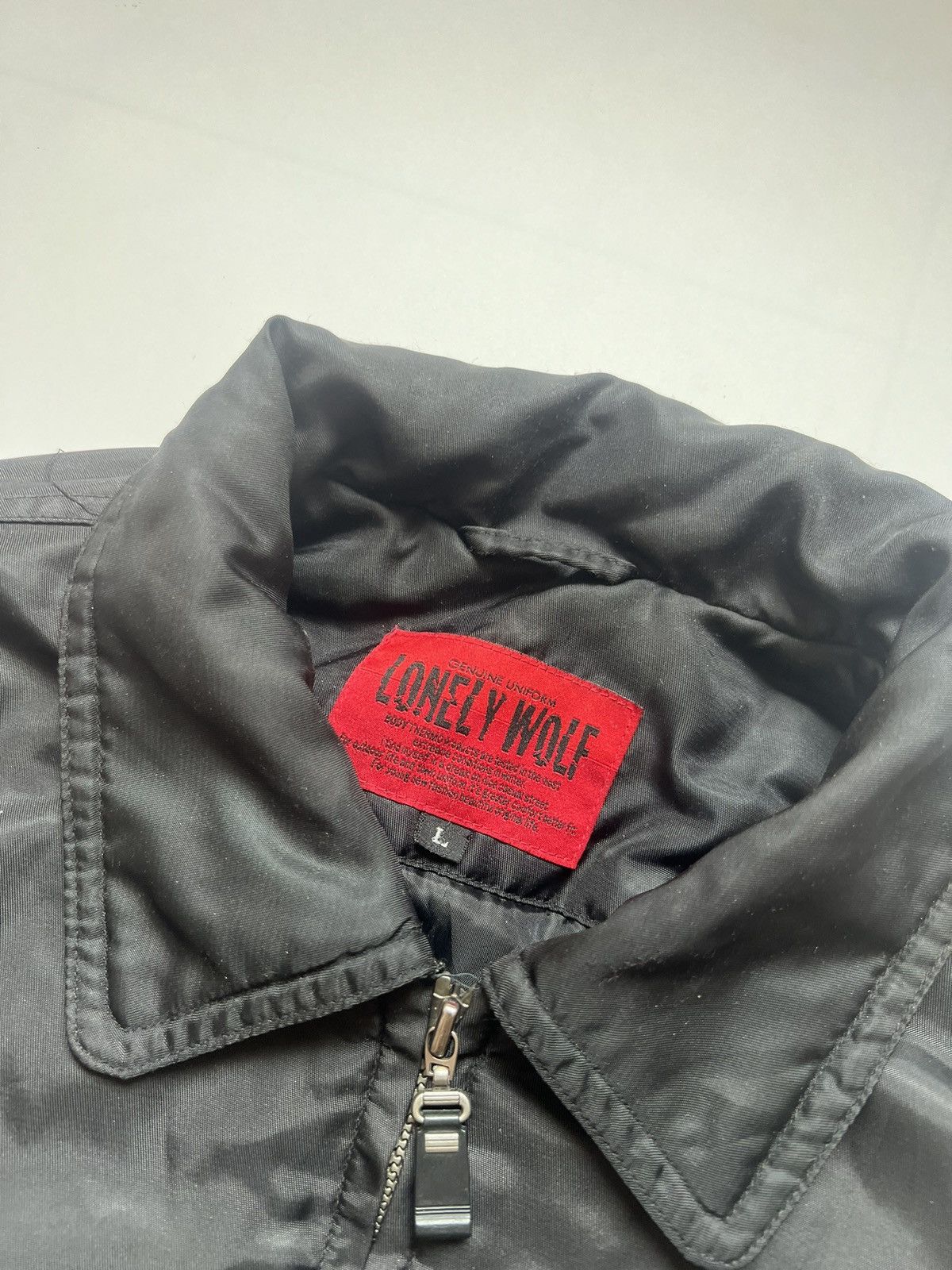 Japanese Brand Lonely Wolf Japanese Bomber Jacket Size US L / EU 52-54 / 3 - 5 Thumbnail
