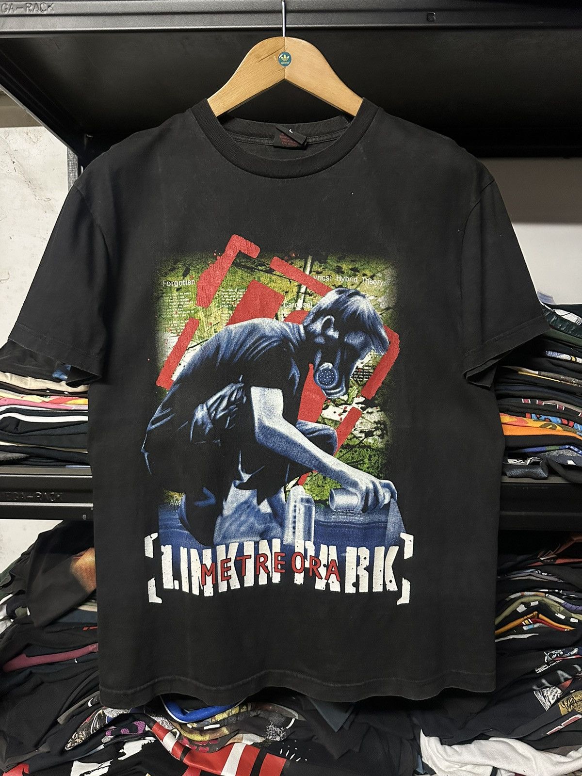 Band Tees × Vintage Vintage Linkin Park Metreora Sun Faded Tee Size US L / EU 52-54 / 3 - 1 Thumbnail