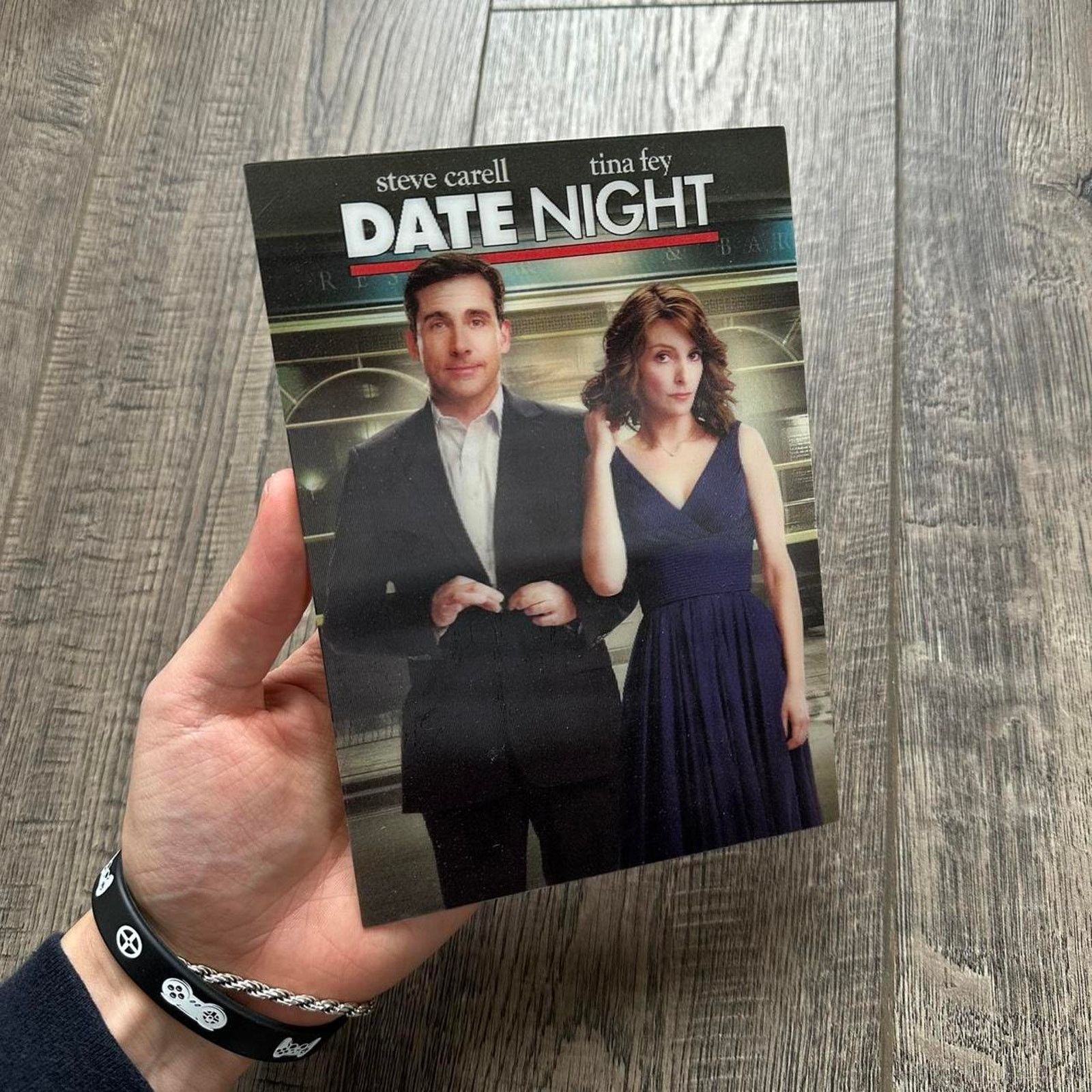 Vintage Vintage Date Night Comedy Movie Holographic Movie Poster Size ONE SIZE - 1 Thumbnail