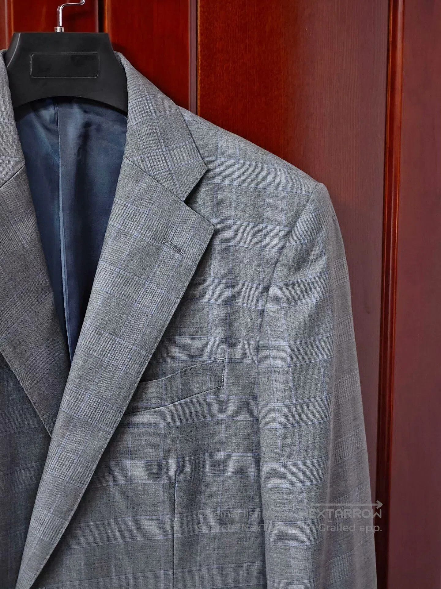 Japanese Brand Italian Wool Half-Canvas Suit Jacket. Size US L / EU 52-54 / 3 - 2 Thumbnail