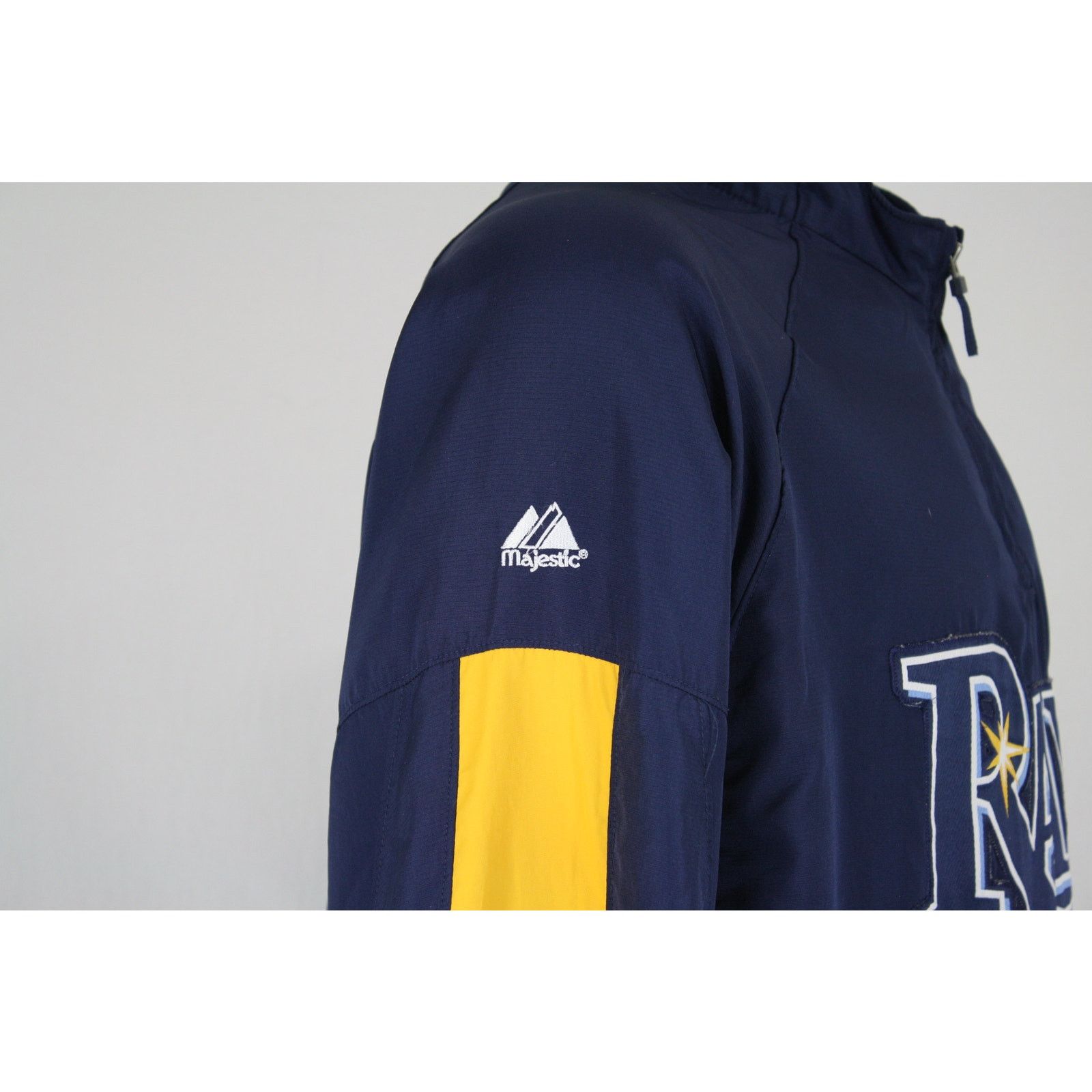 Majestic Tampa Bay Rays Authentic Majestic Pullover Windbreaker Size US XL / EU 56 / 4 - 6 Thumbnail