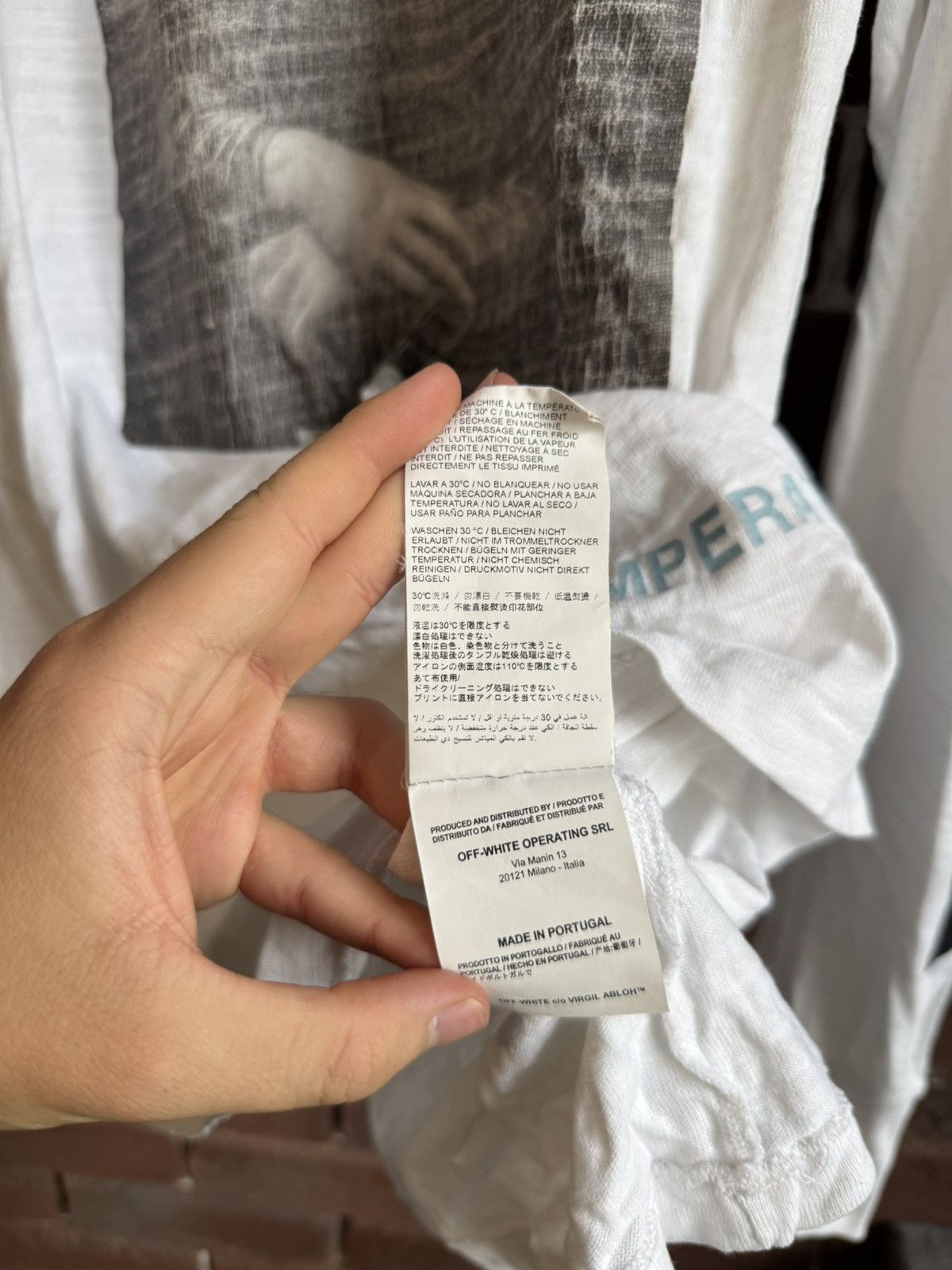 Off-White Off White Mona Lisa Longsleeve Rare Streetwear Virgil Abloh Size US XL / EU 56 / 4 - 9 Thumbnail
