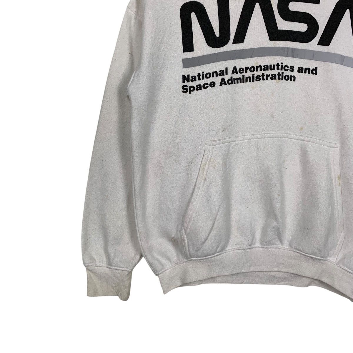 H&M Nasa Big Logo Pullover Hoodie Size US M / EU 48-50 / 2 - 3 Thumbnail