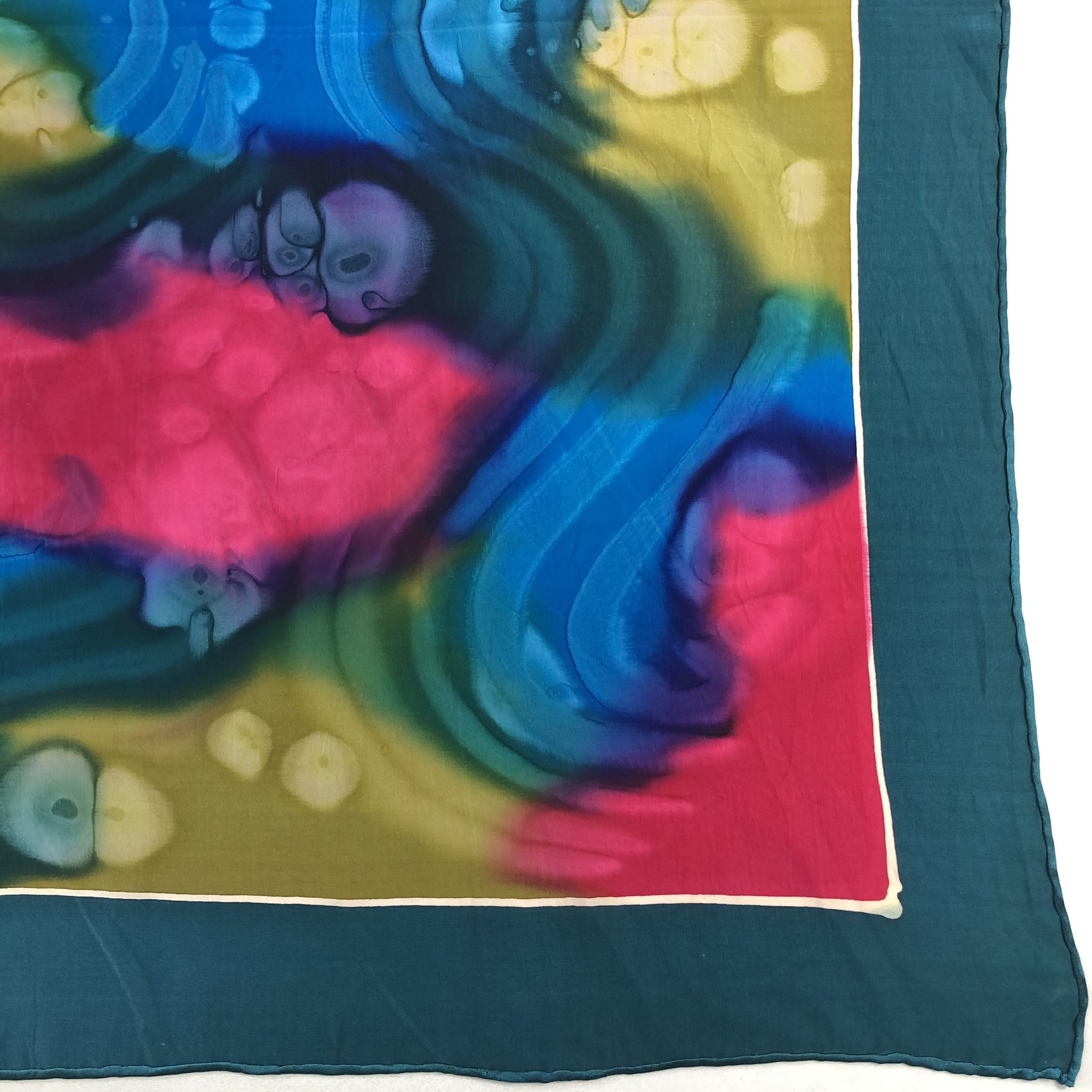 Vintage Vintage Silk Scarf Size ONE SIZE - 4 Thumbnail